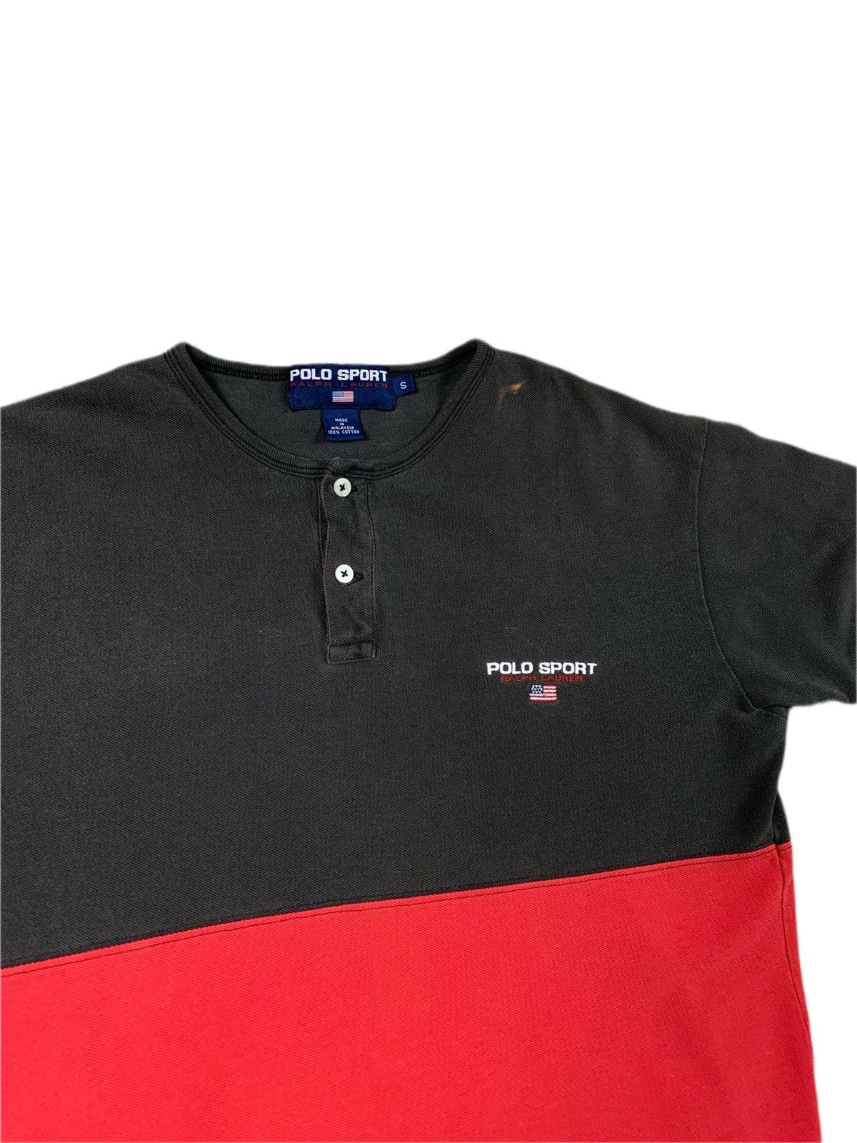Vintage Vintage Polo Sport T-Shirt Size US M / EU 48-50 / 2 - 2 Thumbnail