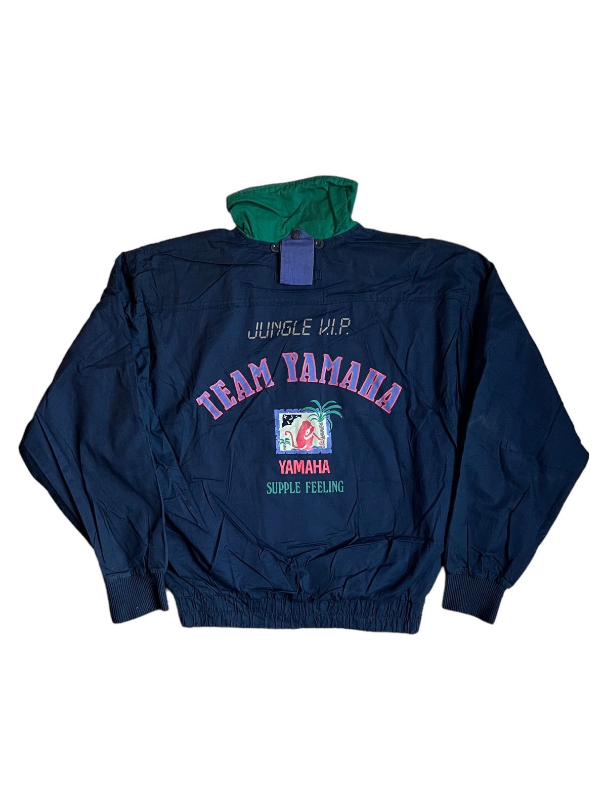 Yamaha VERY RARE VINTAGE JACKET YAMAHA RACING TEAM MOTORCYCLE Size US M / EU 48-50 / 2 - 1 Thumbnail