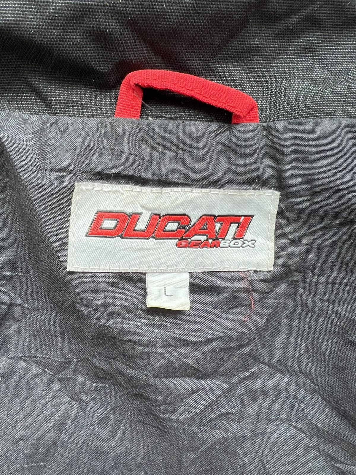 Ducati VERY RARE VINTAGE JACKET DUCATI GEARBOX RACING MOTORCYCLE Size US L / EU 52-54 / 3 - 4 Thumbnail