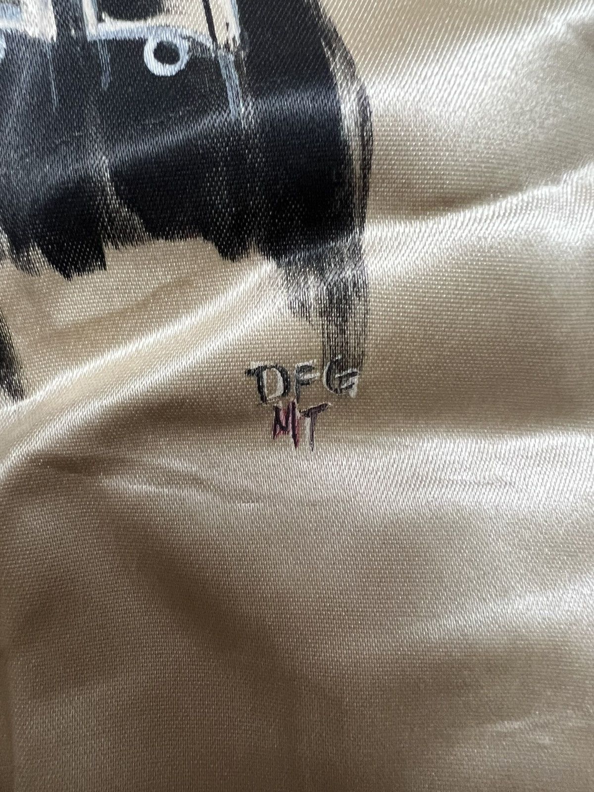 Band Tees VERY RARE VINTAGE JACKET MICHAEL JACKSON HAND PAINTED Size US M / EU 48-50 / 2 - 4 Thumbnail
