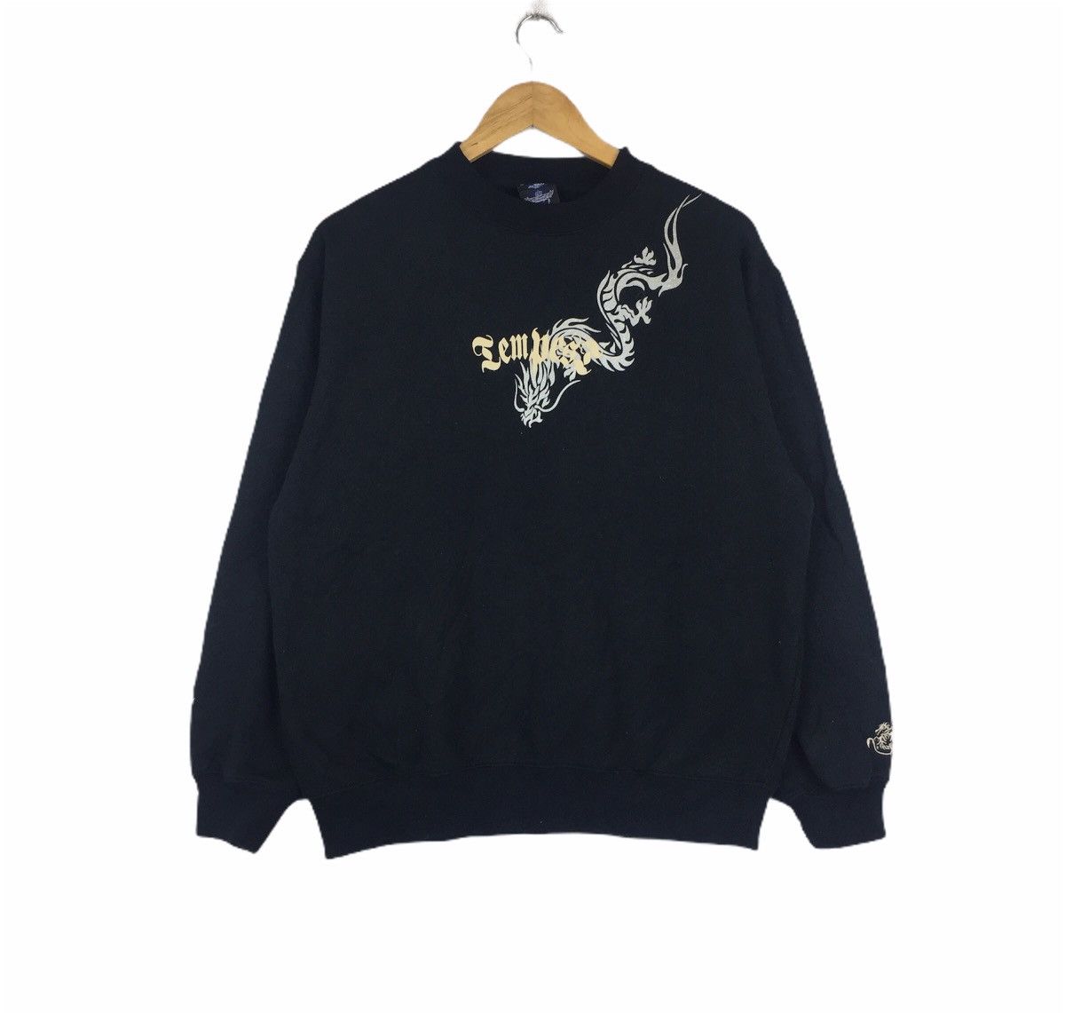 Other Sukajan dragon Sweatshirt Casual Jumper Streetwear Pullover Size US M / EU 48-50 / 2 - 3 Thumbnail