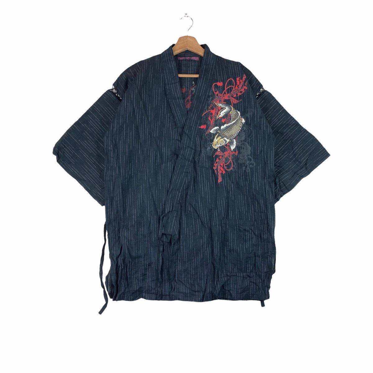 Japanese Brand KIMONO pullover jumper traditional Size US L / EU 52-54 / 3 - 1 Thumbnail