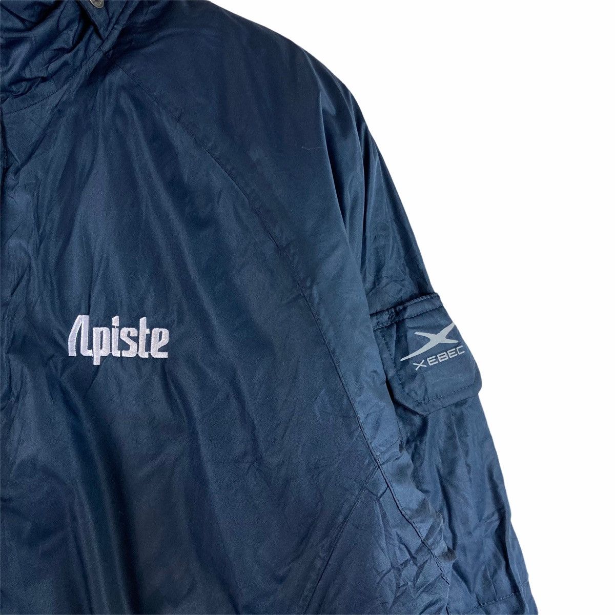 Vintage Vintage JACKET APISTE zip up pullover jumper Size US M / EU 48-50 / 2 - 3 Thumbnail