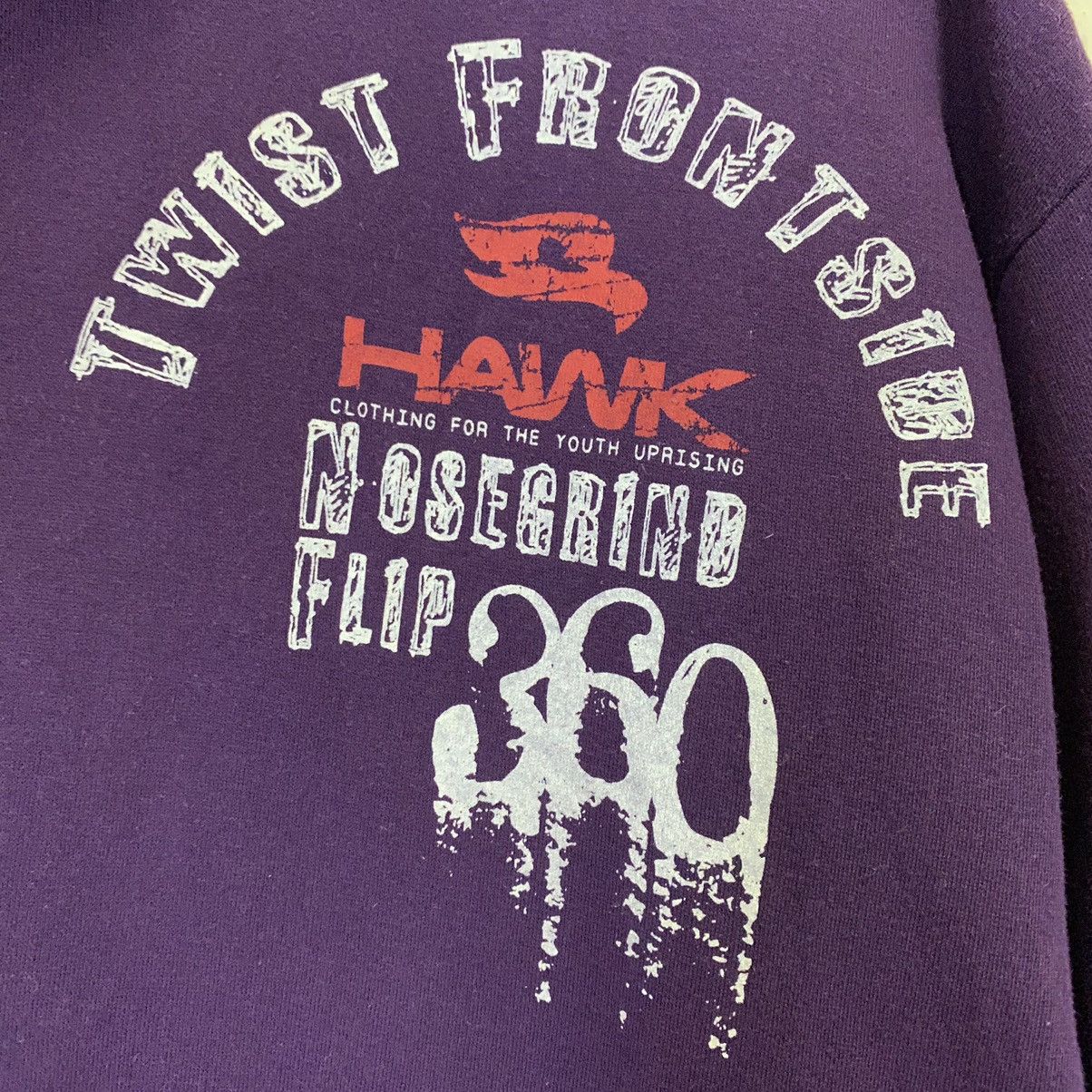 Tony Hawk × Vintage × Welcome Skateboards 90s Tony Hawk Skate Big Logo Pullover Hoodies Size M Size US M / EU 48-50 / 2 - 8 Thumbnail