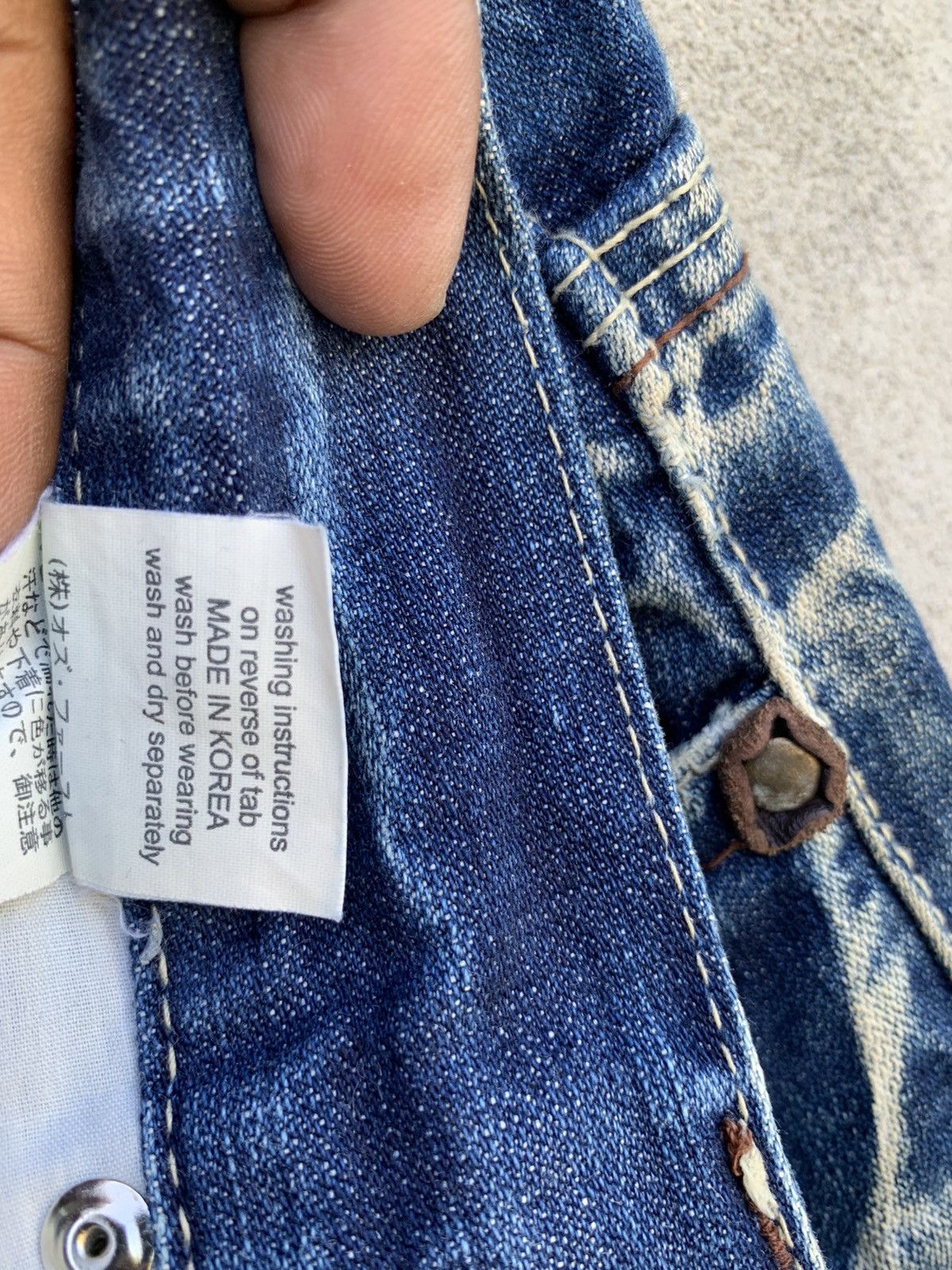 Japanese Brand Japanese Brand Pure Paradise Dirty Flare Denim Pants Size US 28 / EU 44 - 24 Thumbnail