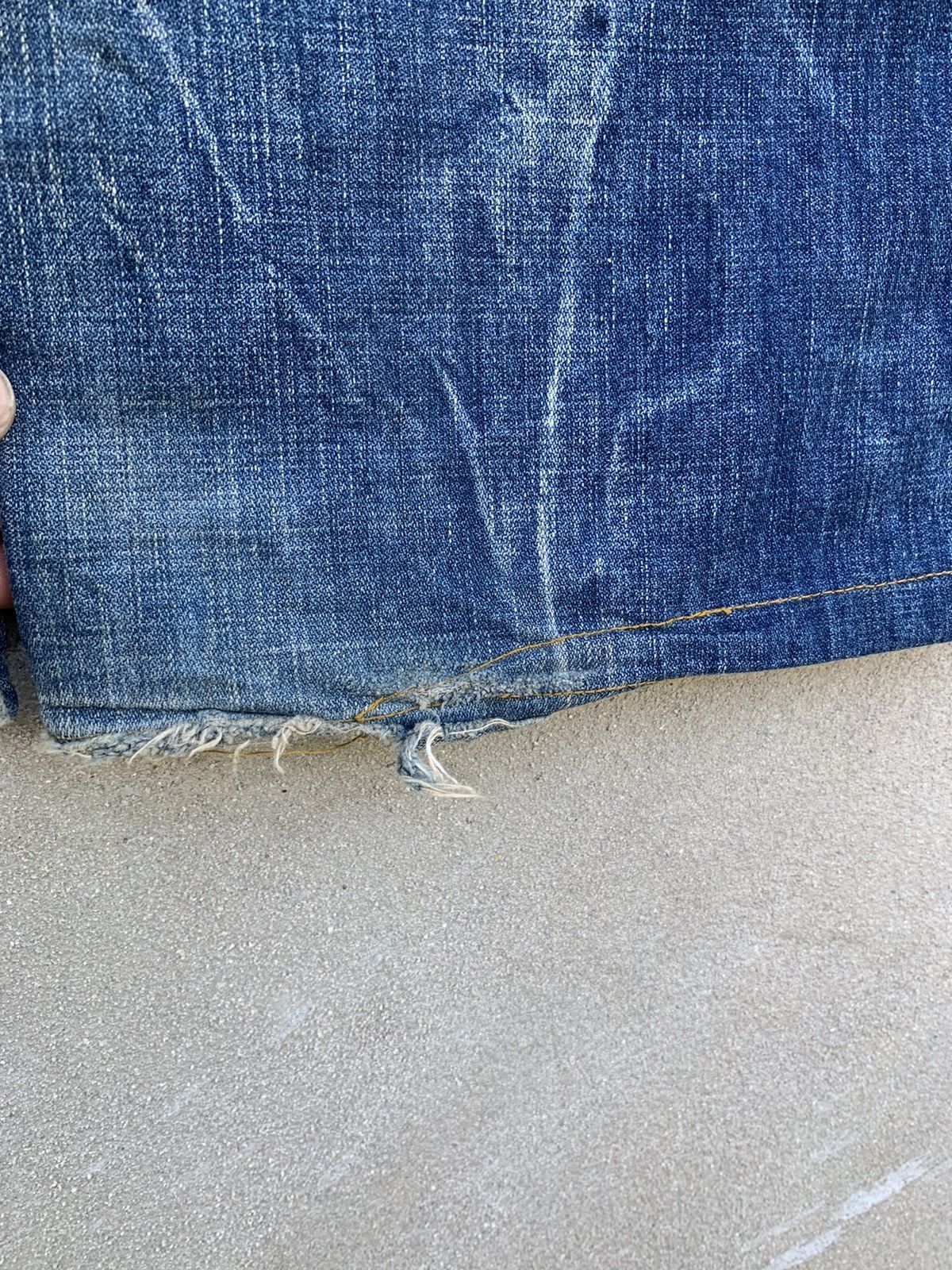 Japanese Brand Japanese Brand Pure Paradise Dirty Flare Denim Pants Size US 28 / EU 44 - 17 Thumbnail