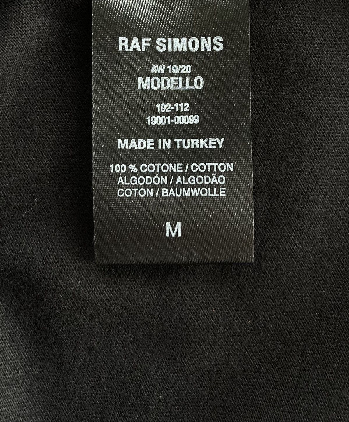 Raf Simons Raf Simons Burning Down The House Embroidered t-shirt Size US M / EU 48-50 / 2 - 7 Thumbnail