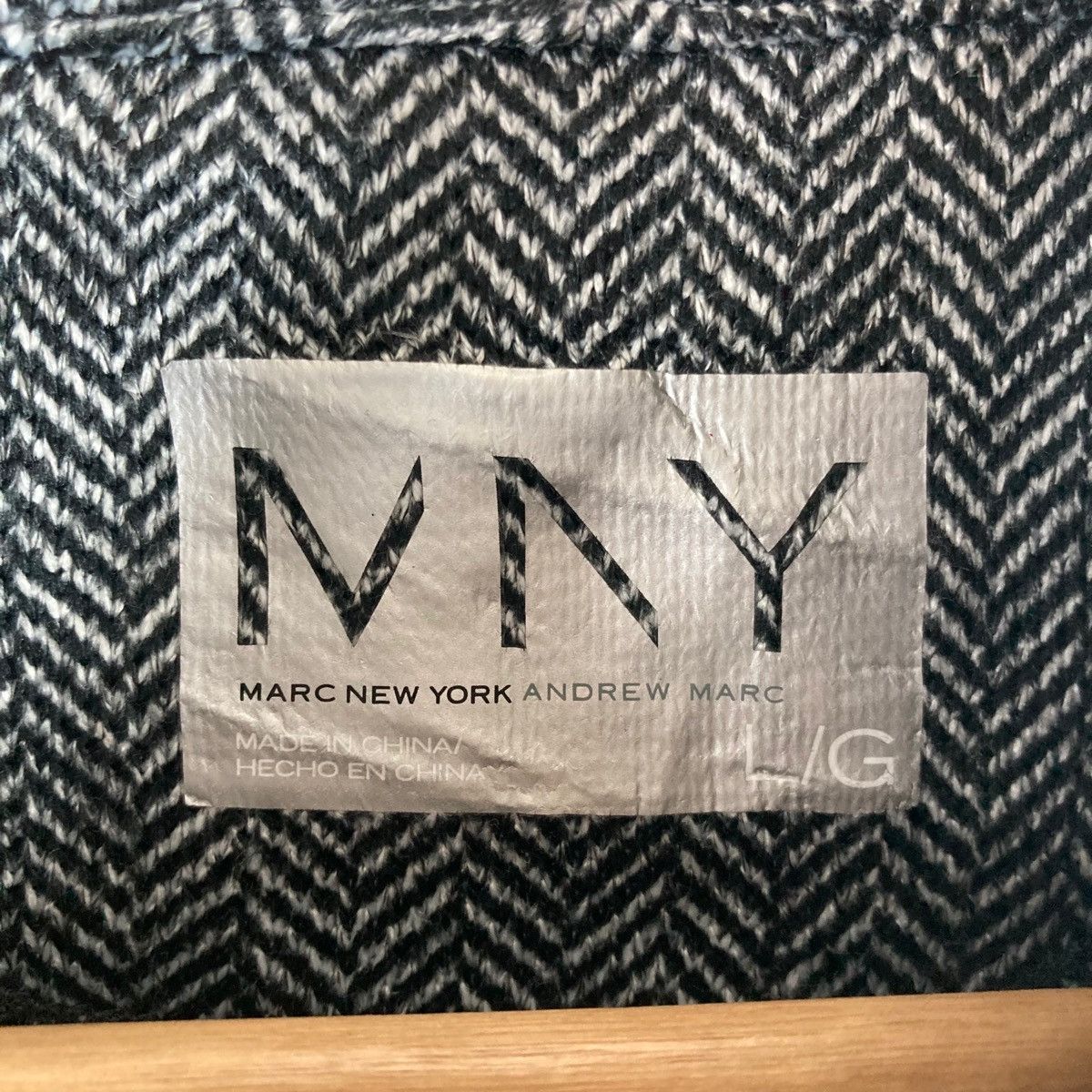 Other Vintage JACKET MARC NEW YORK zip up pullover jumper Size US L / EU 52-54 / 3 - 4 Thumbnail