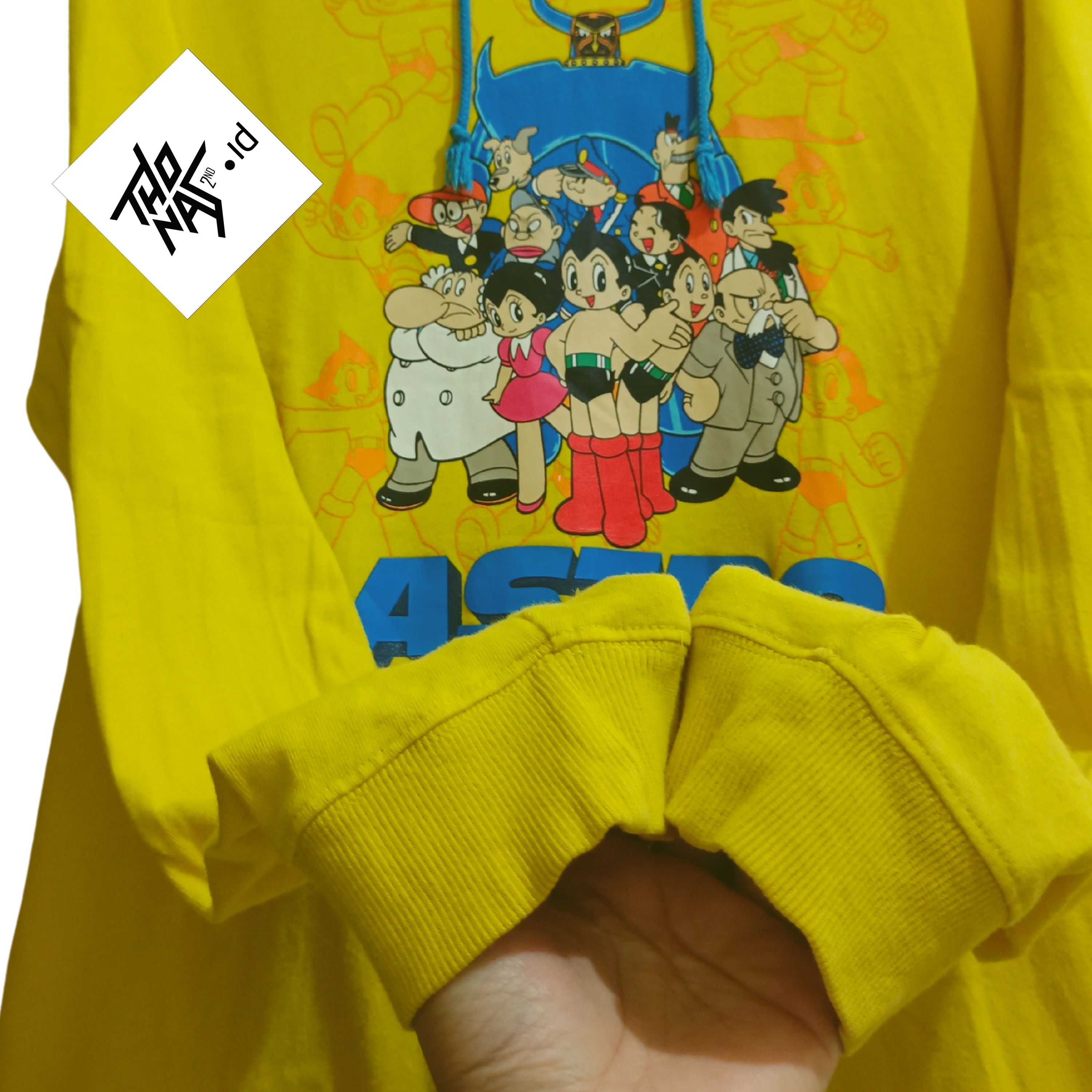 Anime Astroboy Full Characters Anime Hoodie Yellow Size US XL / EU 56 / 4 - 5 Thumbnail