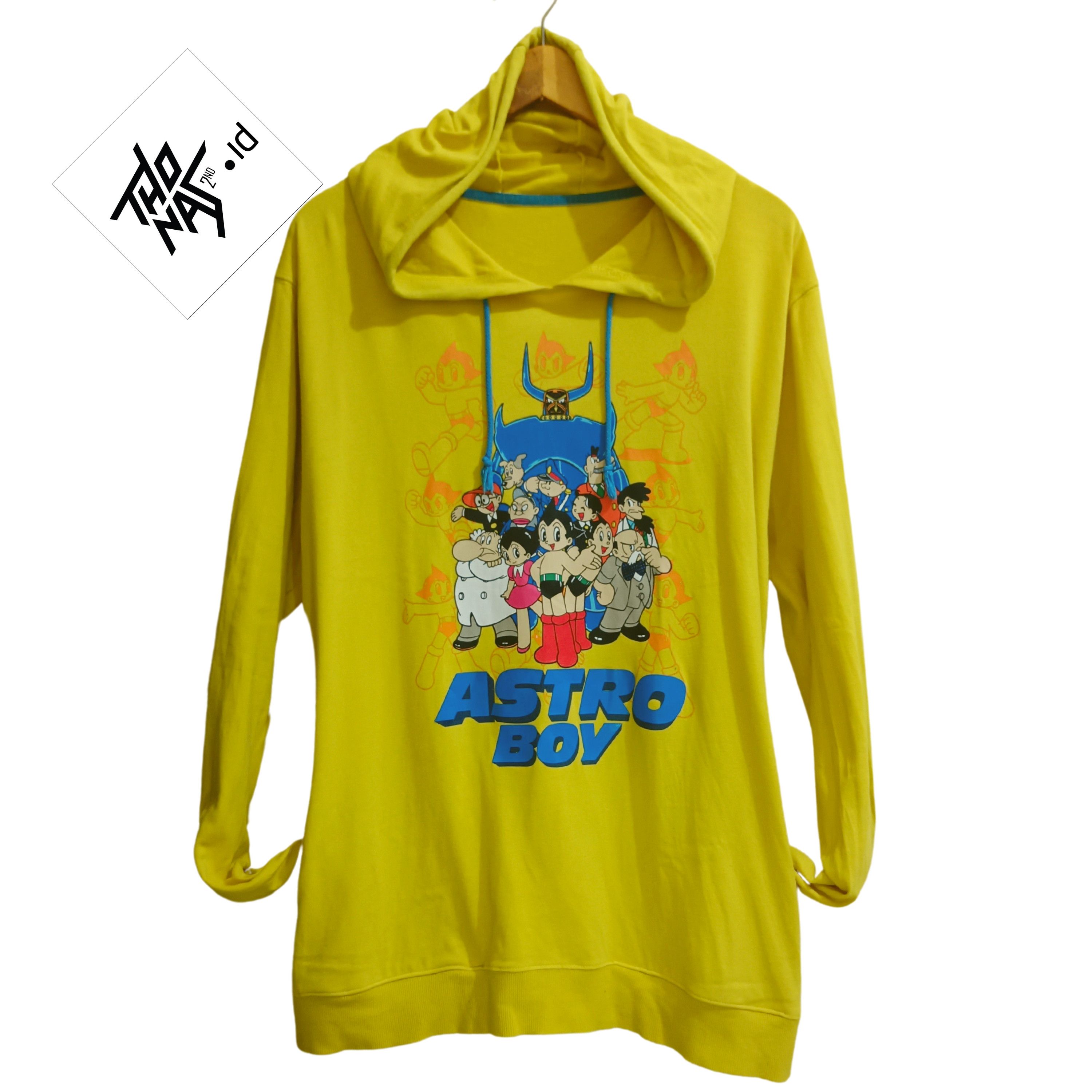 Anime Astroboy Full Characters Anime Hoodie Yellow Size US XL / EU 56 / 4 - 2 Thumbnail