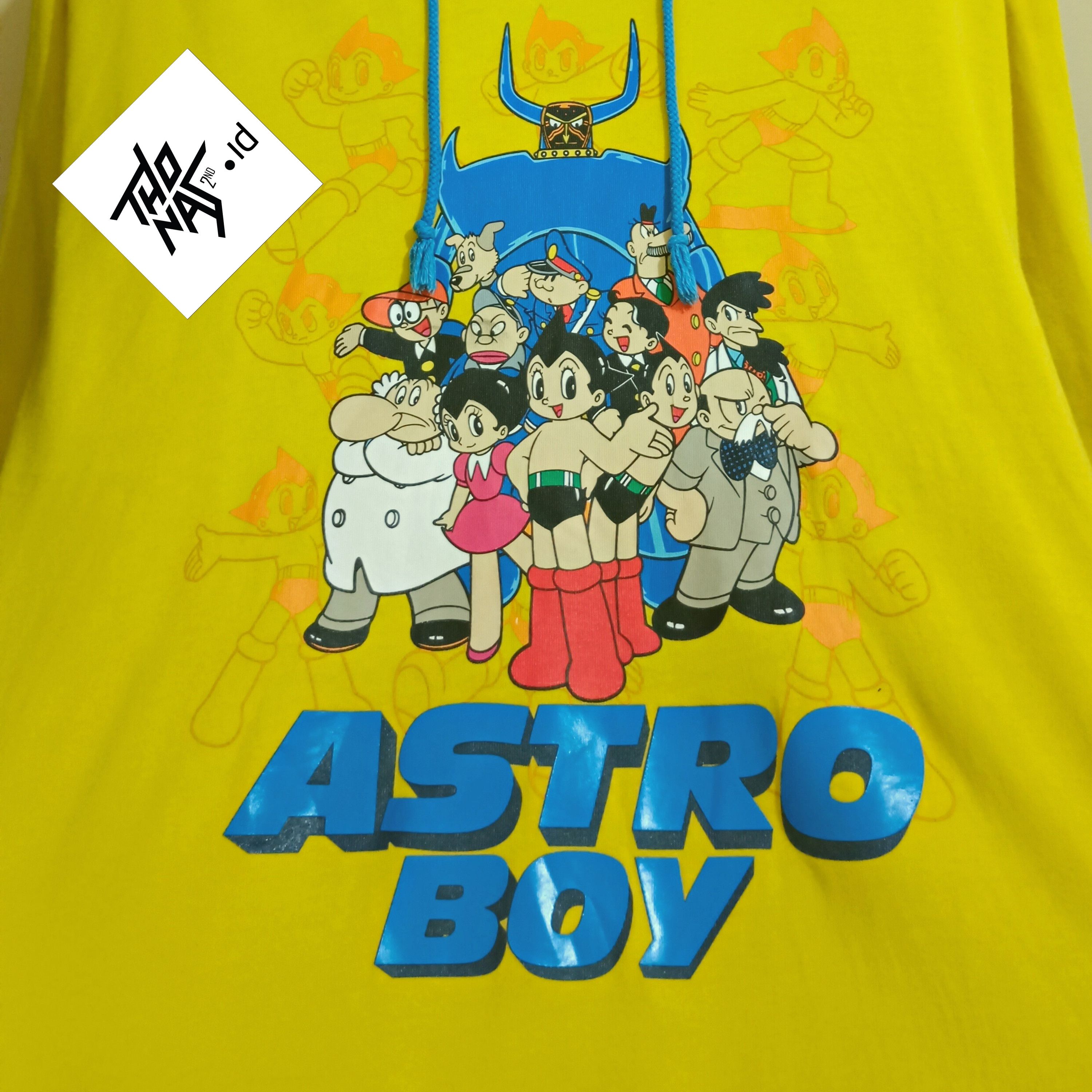 Anime Astroboy Full Characters Anime Hoodie Yellow Size US XL / EU 56 / 4 - 1 Thumbnail