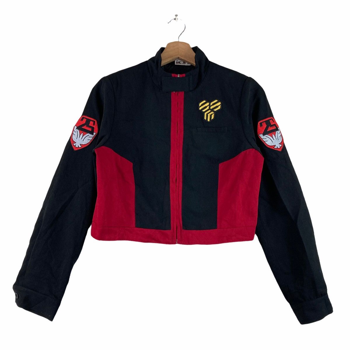 Vintage Vintage JACKET ACOS zip up crop pullover jumper Size US M / EU 48-50 / 2 - 1 Thumbnail