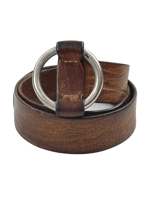 Maison Margiela ARCHIVAL Maison Margiela Leather Circle Buckle