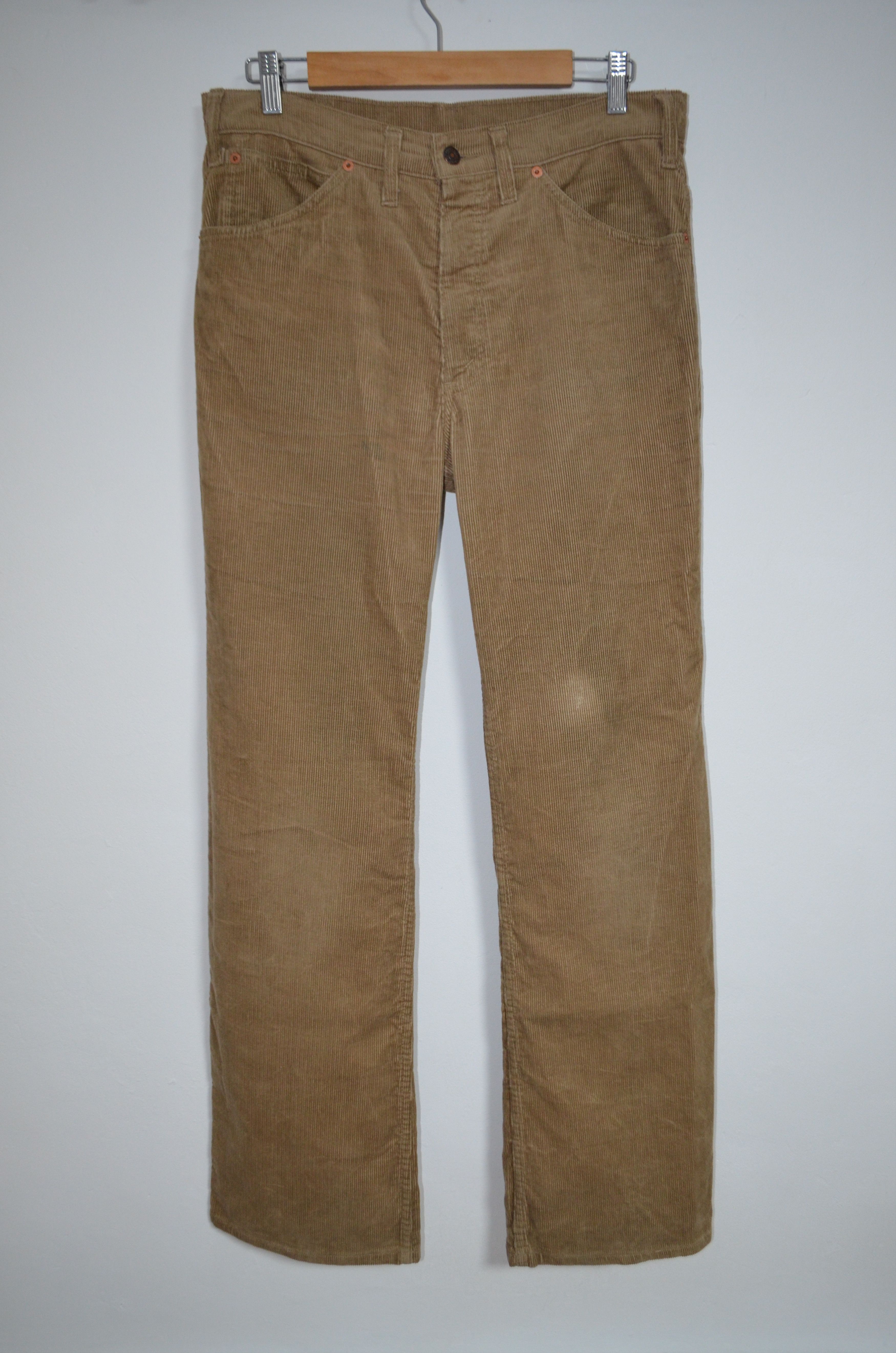 image of Levis x Levis Vintage Clothing Vintage Levi’S Corduroy 80's - 90's Pants Zipper Usa Very in Brown (