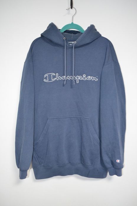 Vintage champion hoodie discount mens