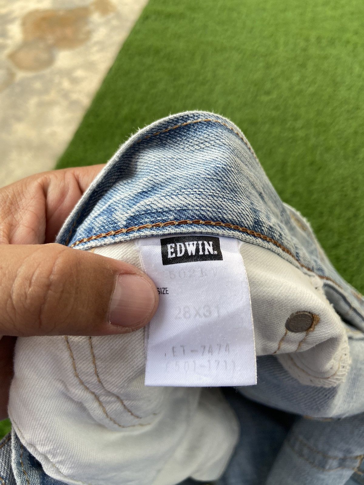Edwin Vintage Edwin Distressed Pants Size US 28 / EU 44 - 9 Thumbnail