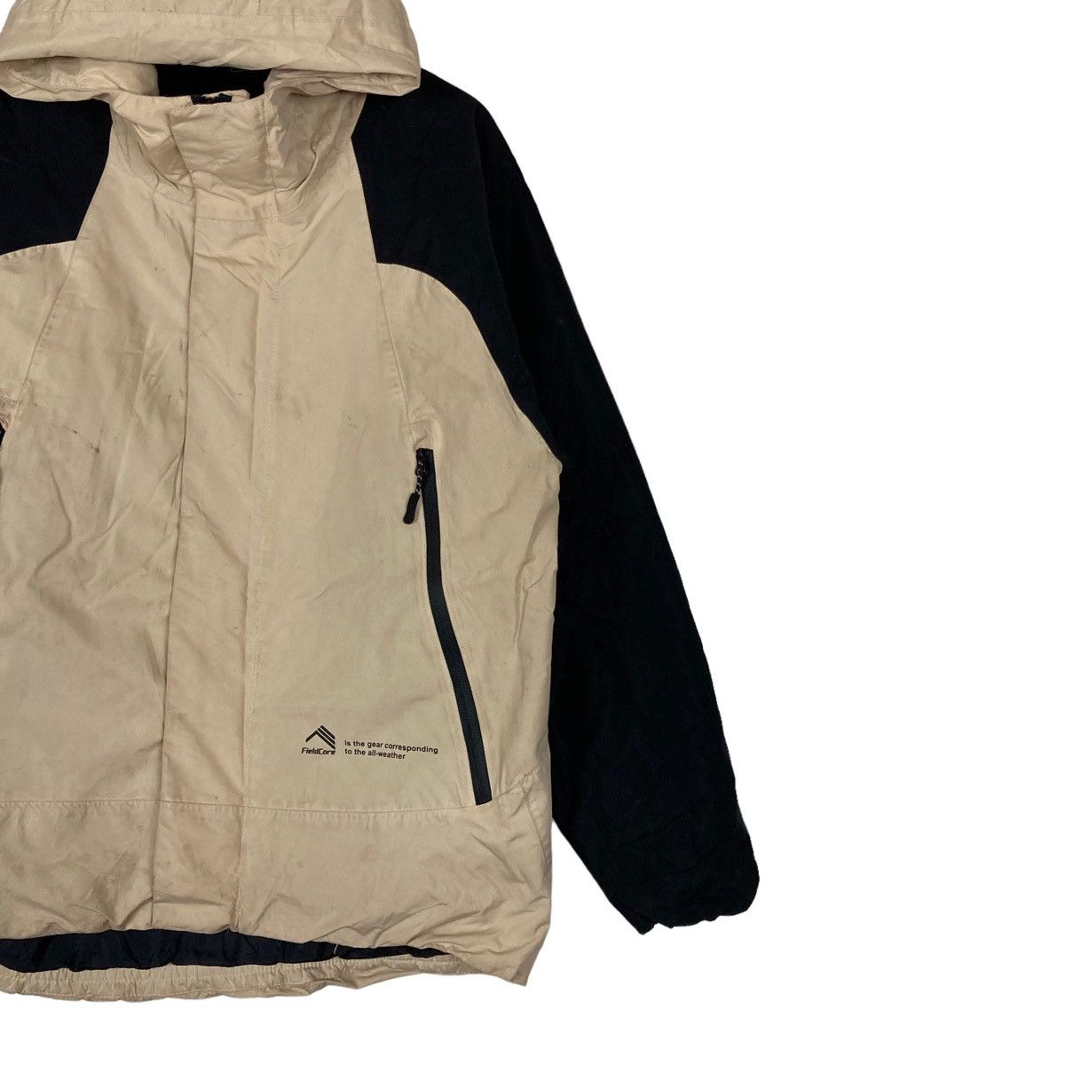 Vintage Vintage Fieldcore Two Tone Zip Up Windbreaker Jacket Size US XL / EU 56 / 4 - 3 Thumbnail