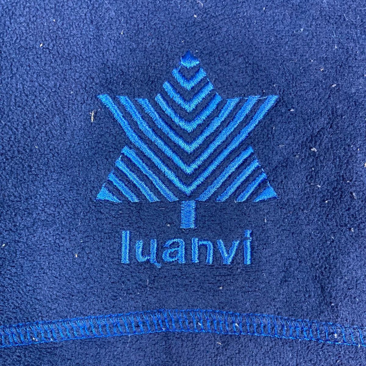 Vintage Vintage Luanvi Full Zipper Small Logo Fleece Jacket Size US L / EU 52-54 / 3 - 4 Thumbnail
