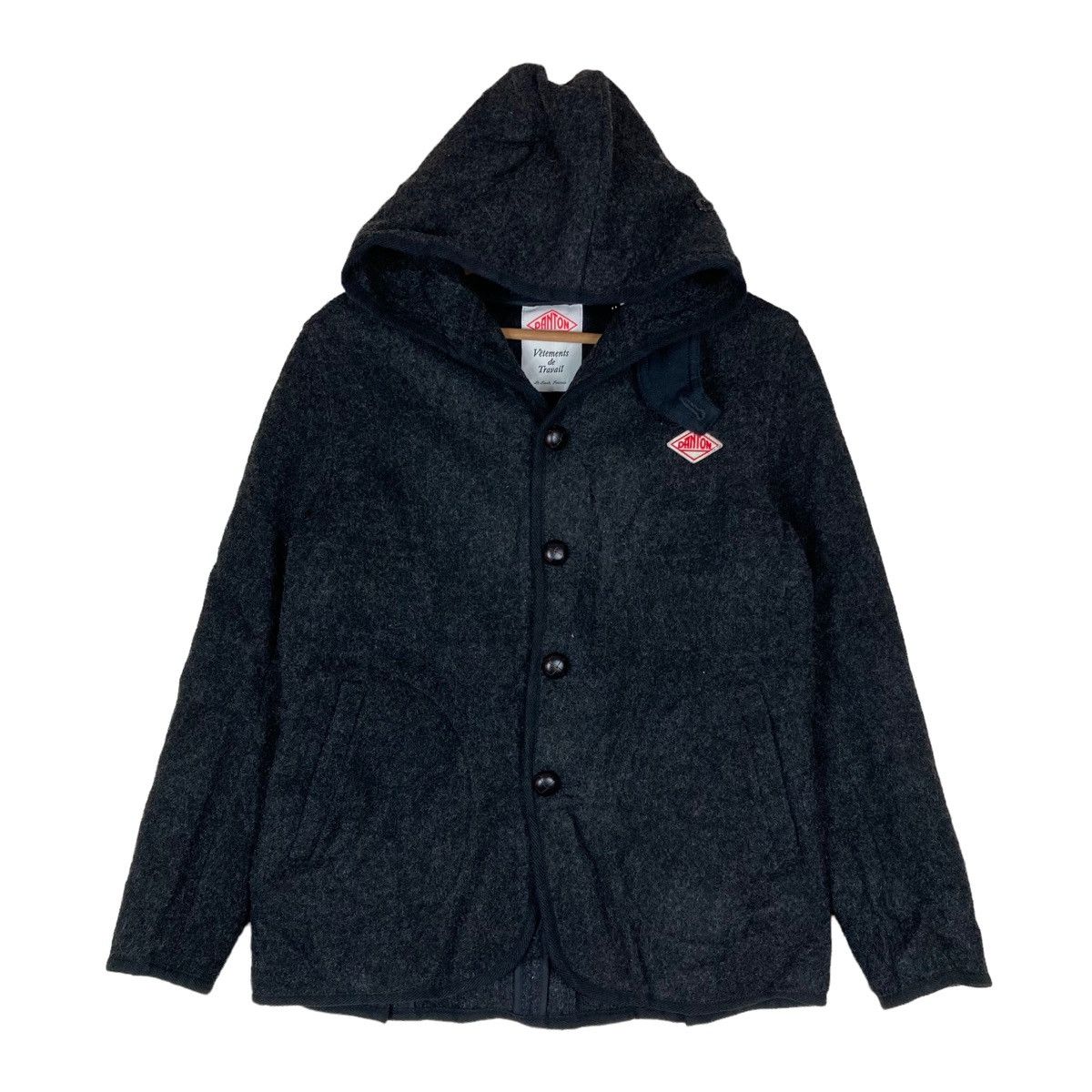 Danton Vintage Danton Toggle Button Hoodie Jacket Size US S / EU 44-46 / 1 - 1 Thumbnail