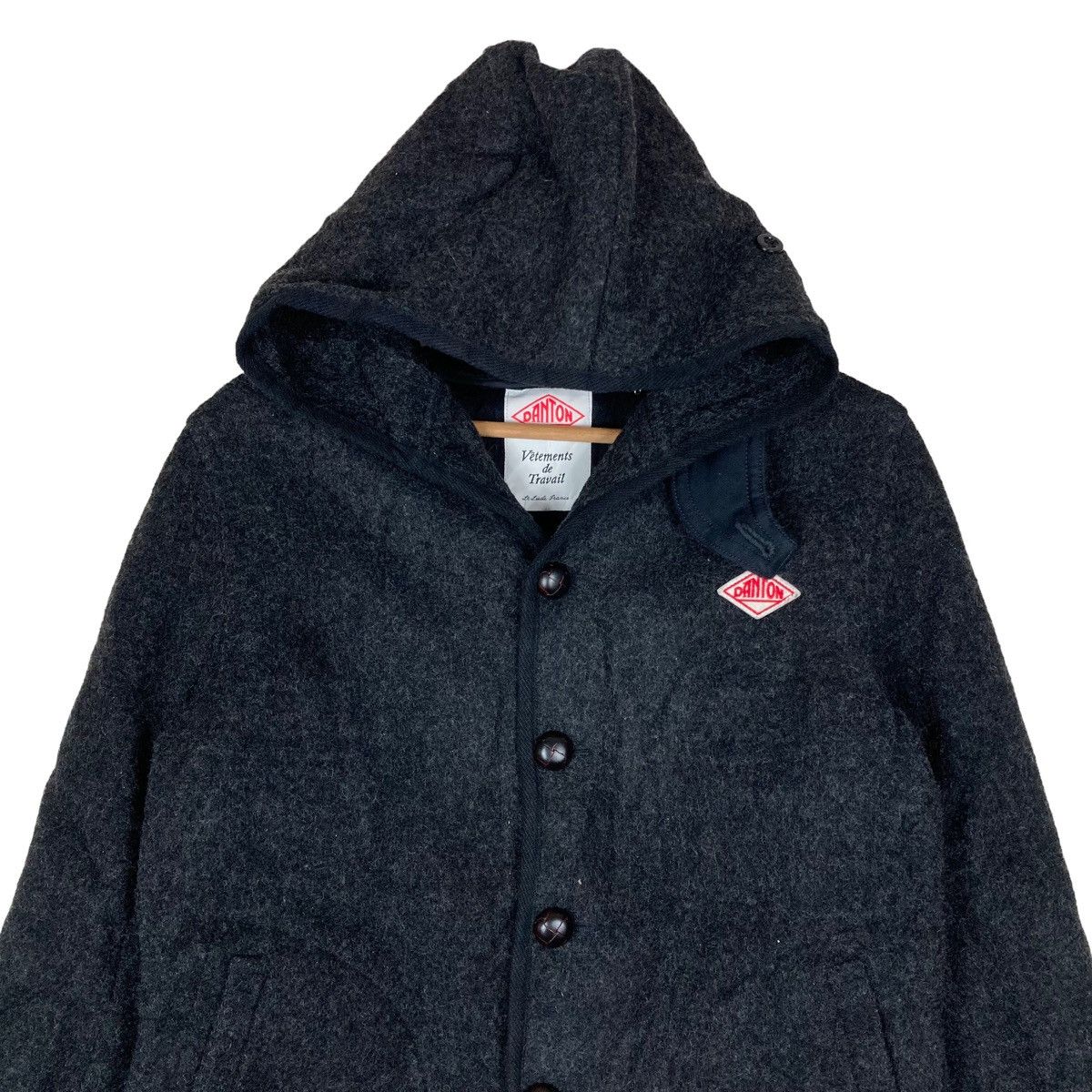 Danton Vintage Danton Toggle Button Hoodie Jacket Size US S / EU 44-46 / 1 - 2 Thumbnail