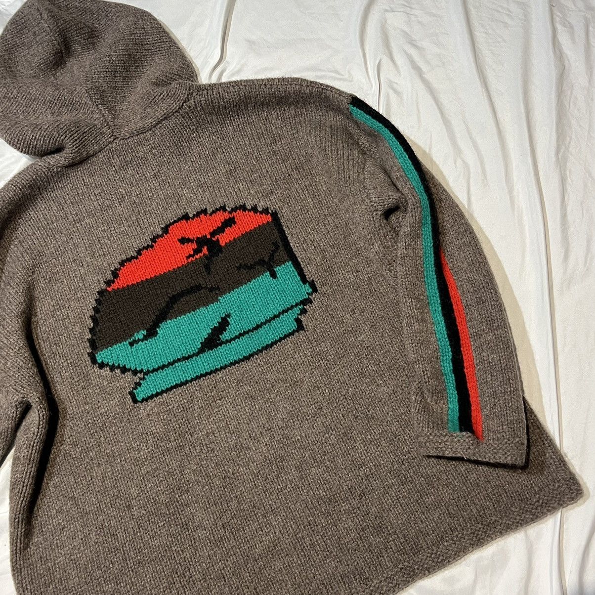 DENIM TEARS × Stussy Stussy x Denim Tears Knitwear Sweater Size US XXL / EU 58 / 5 - 1 Thumbnail