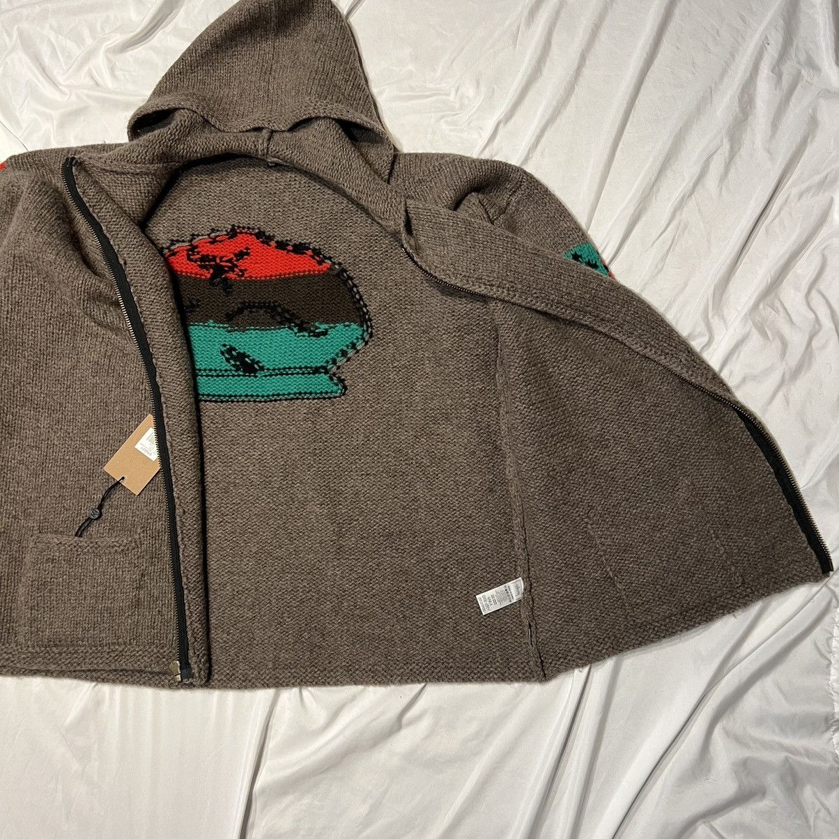 DENIM TEARS × Stussy Stussy x Denim Tears Knitwear Sweater Size US XXL / EU 58 / 5 - 3 Thumbnail