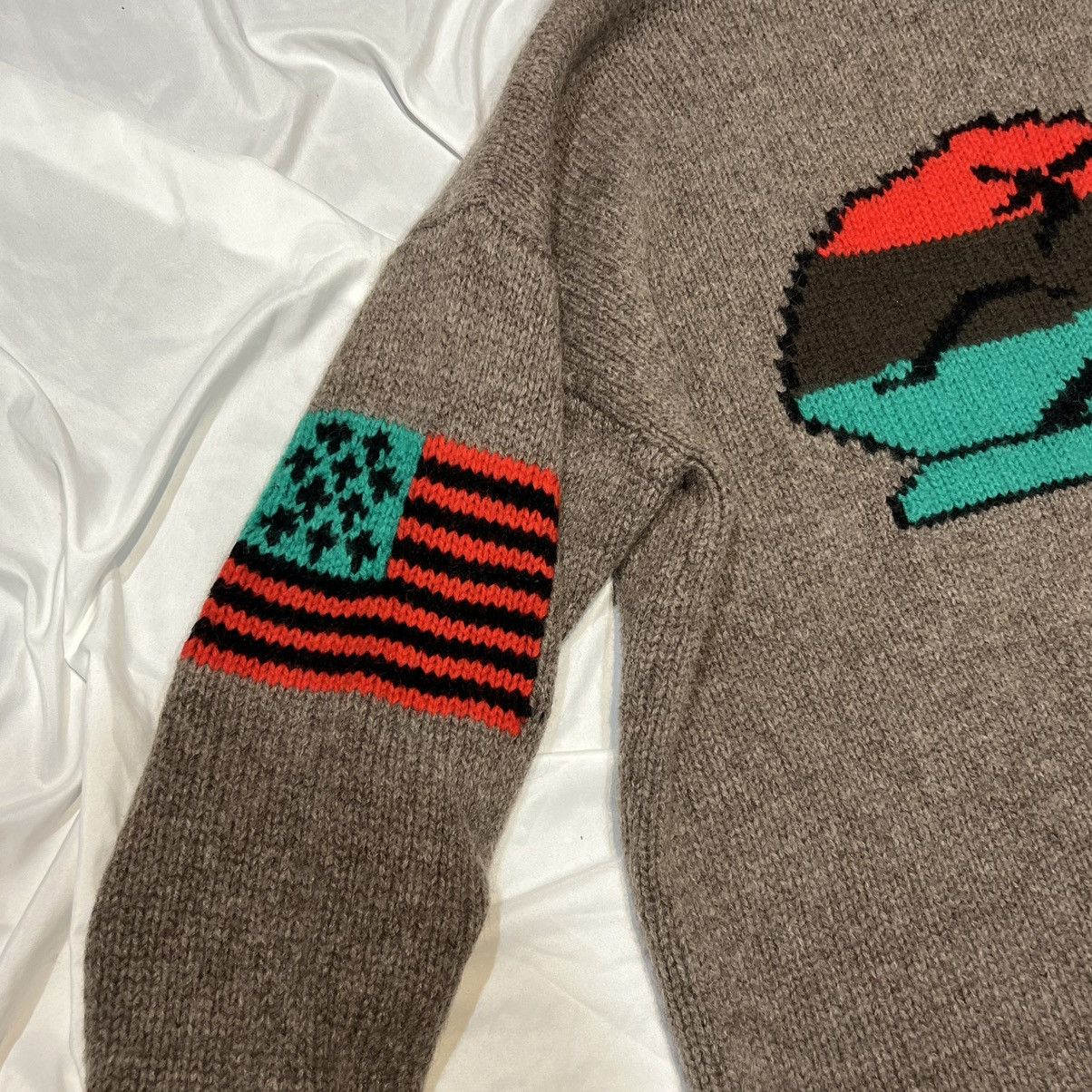 DENIM TEARS × Stussy Stussy x Denim Tears Knitwear Sweater Size US XXL / EU 58 / 5 - 4 Thumbnail