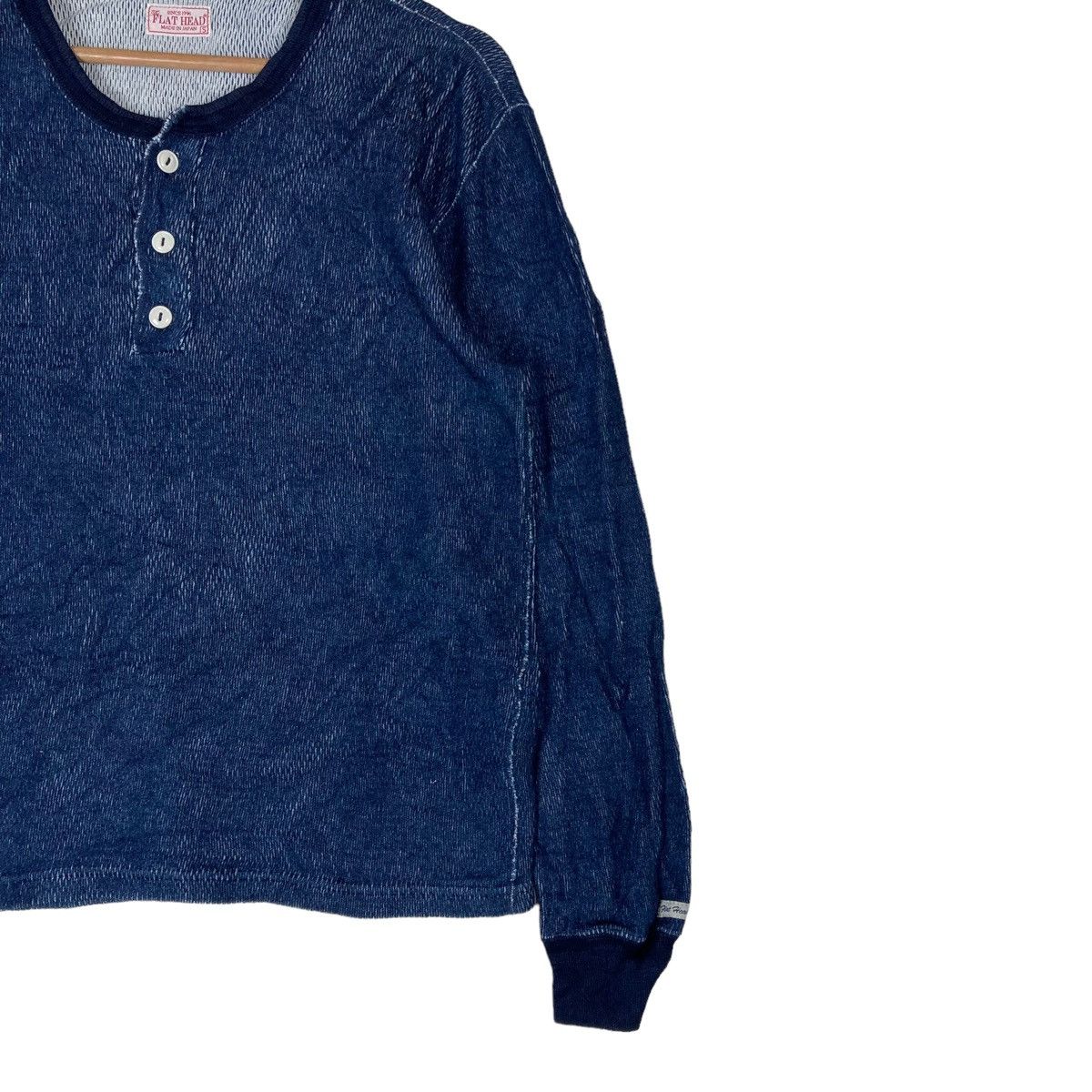 The Flat Head Vintage Flat Head Pullover Jumper Tshirt Size US S / EU 44-46 / 1 - 3 Thumbnail