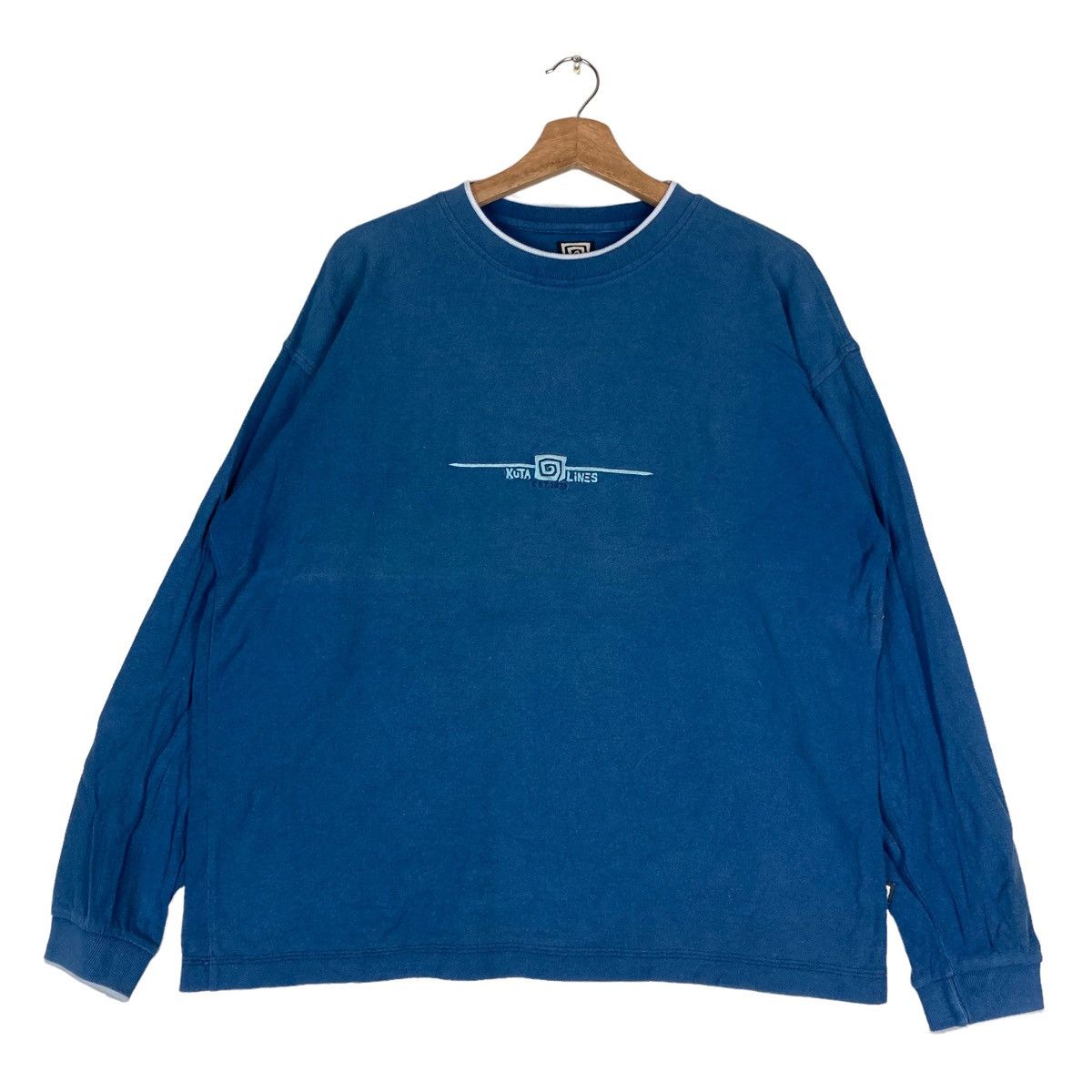 Vintage Vintage Kuta Lines Spell Out Pullover Jumper Sweatshirt Size US S / EU 44-46 / 1 - 1 Thumbnail