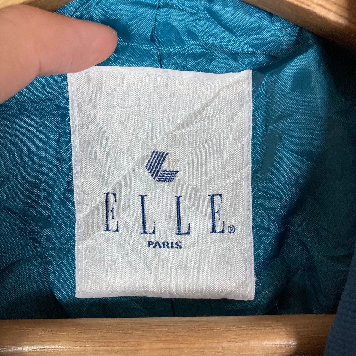 Vintage Vintage Elle Paris Flat Button Coat Jacket Size US S / EU 44-46 / 1 - 5 Thumbnail
