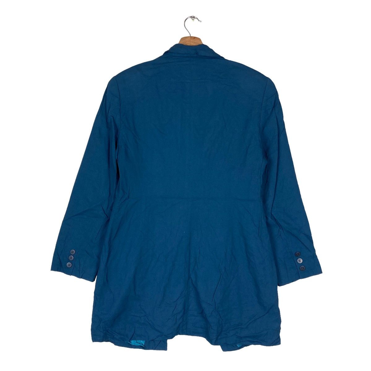 Vintage Vintage Elle Paris Flat Button Coat Jacket Size US S / EU 44-46 / 1 - 4 Thumbnail