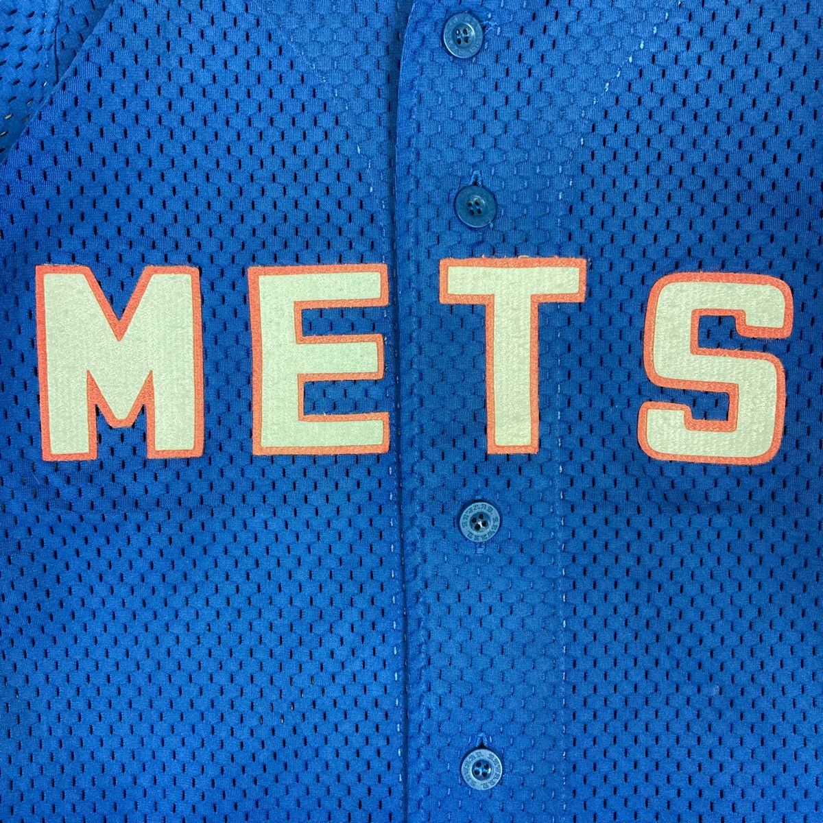 Vintage Vintage Reward Mets Kids Button Up Shirt Size US S / EU 44-46 / 1 - 3 Thumbnail