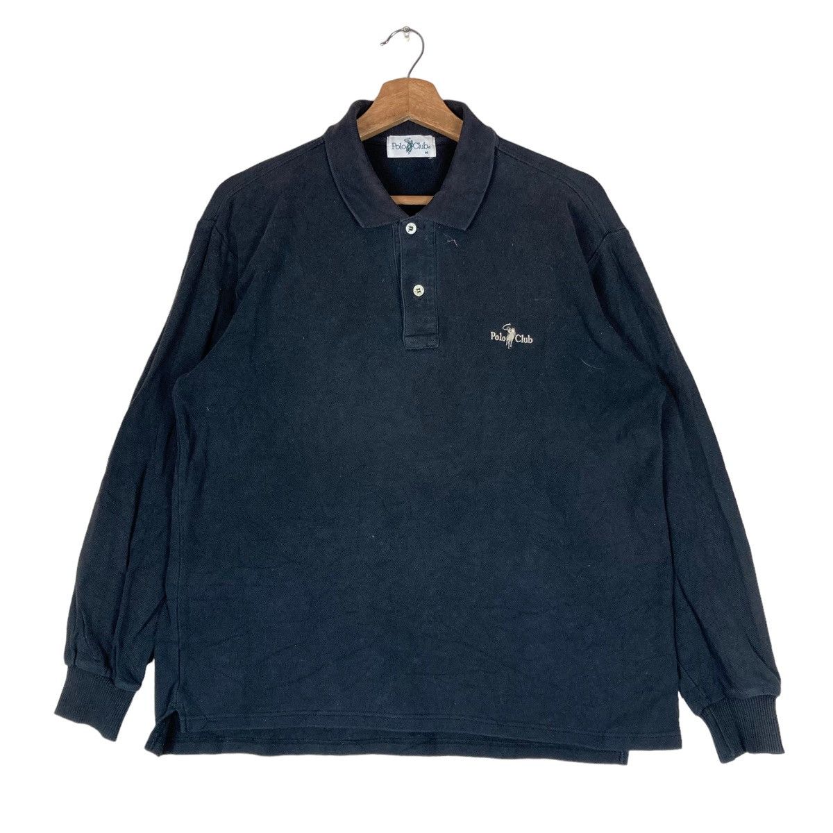 Vintage Vintage Polo Club Pullover Jumper Polo Shirt Size US M / EU 48-50 / 2 - 1 Thumbnail