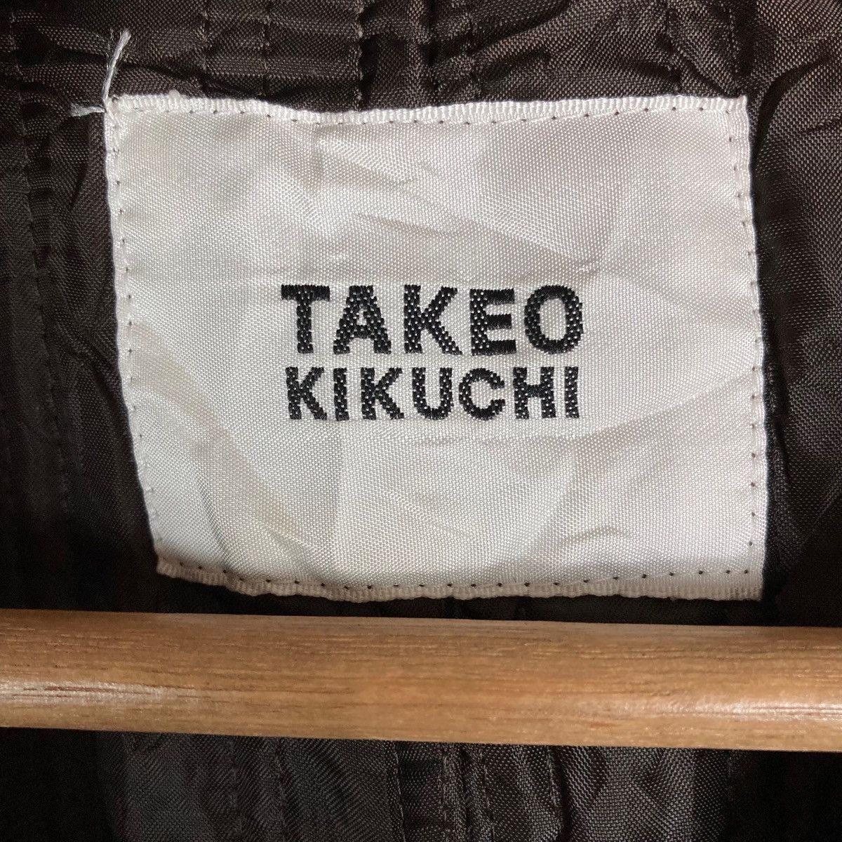 Takeo Kikuchi Vintage Japanese Takeo Kikuchi Flat Button Coat Jacket Size US M / EU 48-50 / 2 - 5 Thumbnail