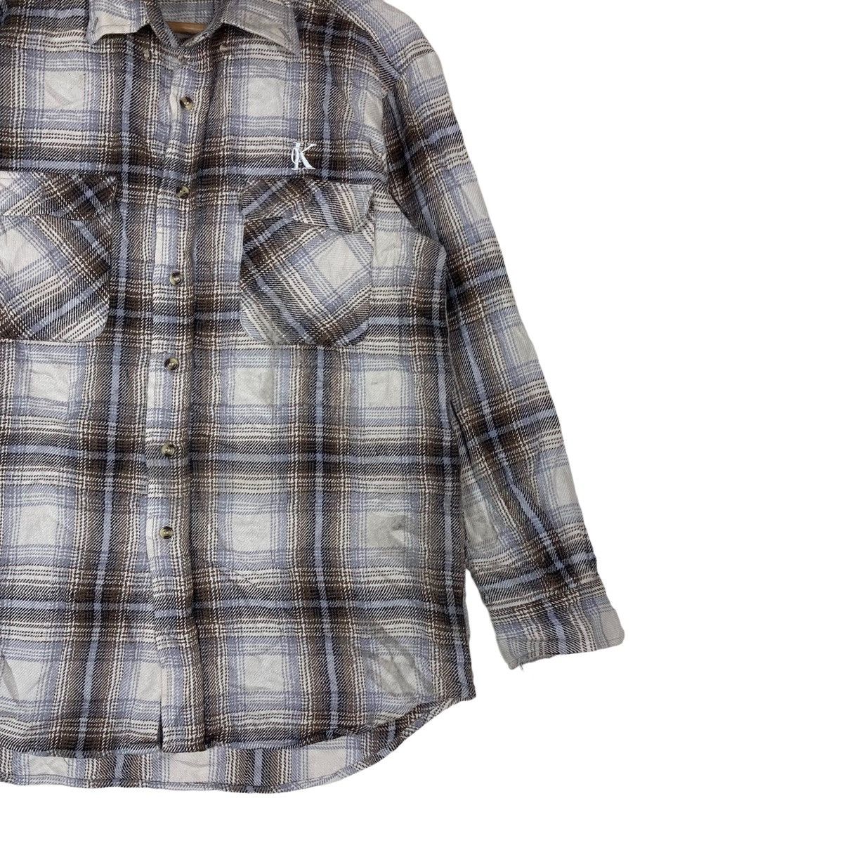 Calvin Klein Vintage Calvin Klein Button Up Shirt Size US M / EU 48-50 / 2 - 4 Thumbnail
