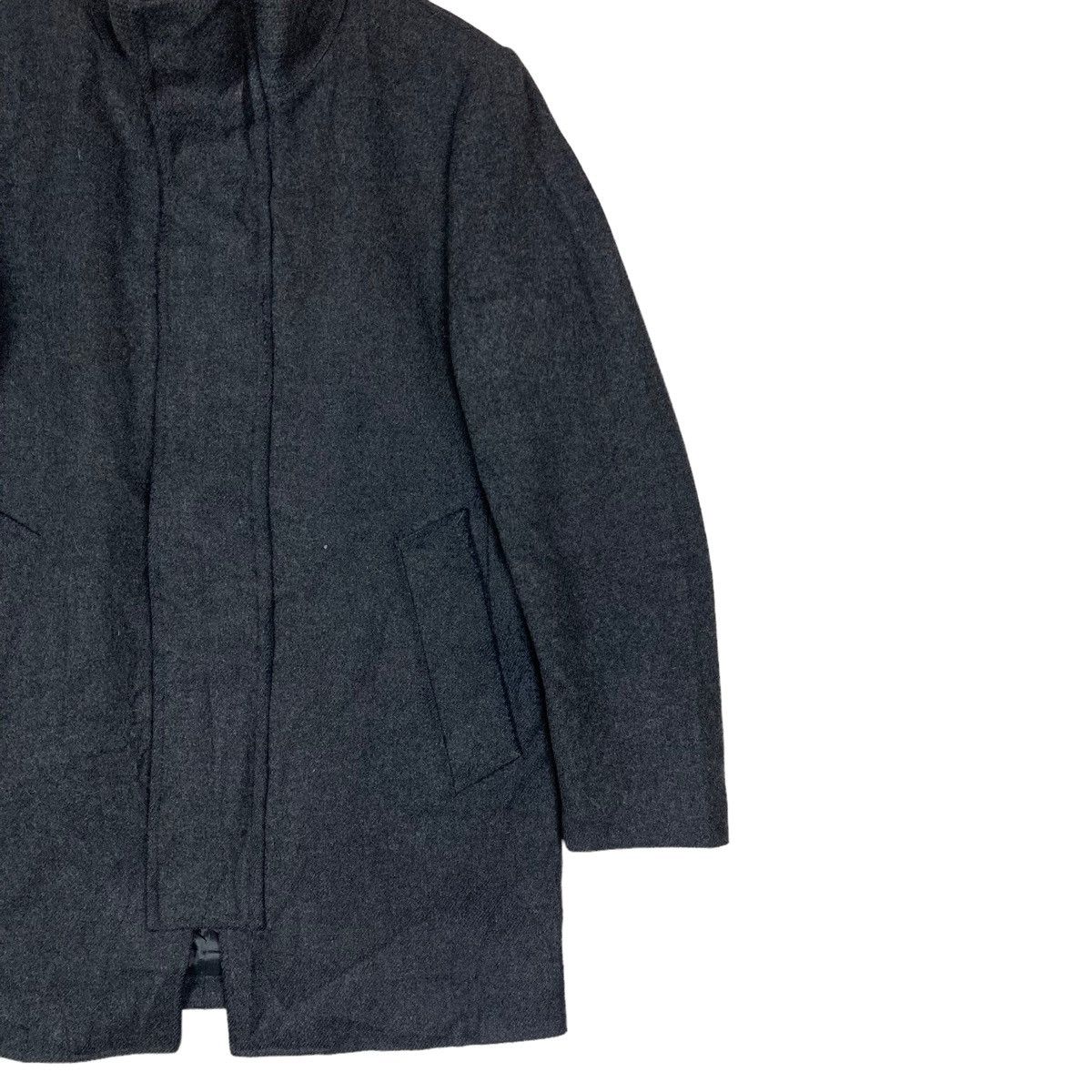 Calvin Klein Vintage Calvin Klein Hidden Zip and Snap Button Wool Jacket Size US M / EU 48-50 / 2 - 4 Thumbnail