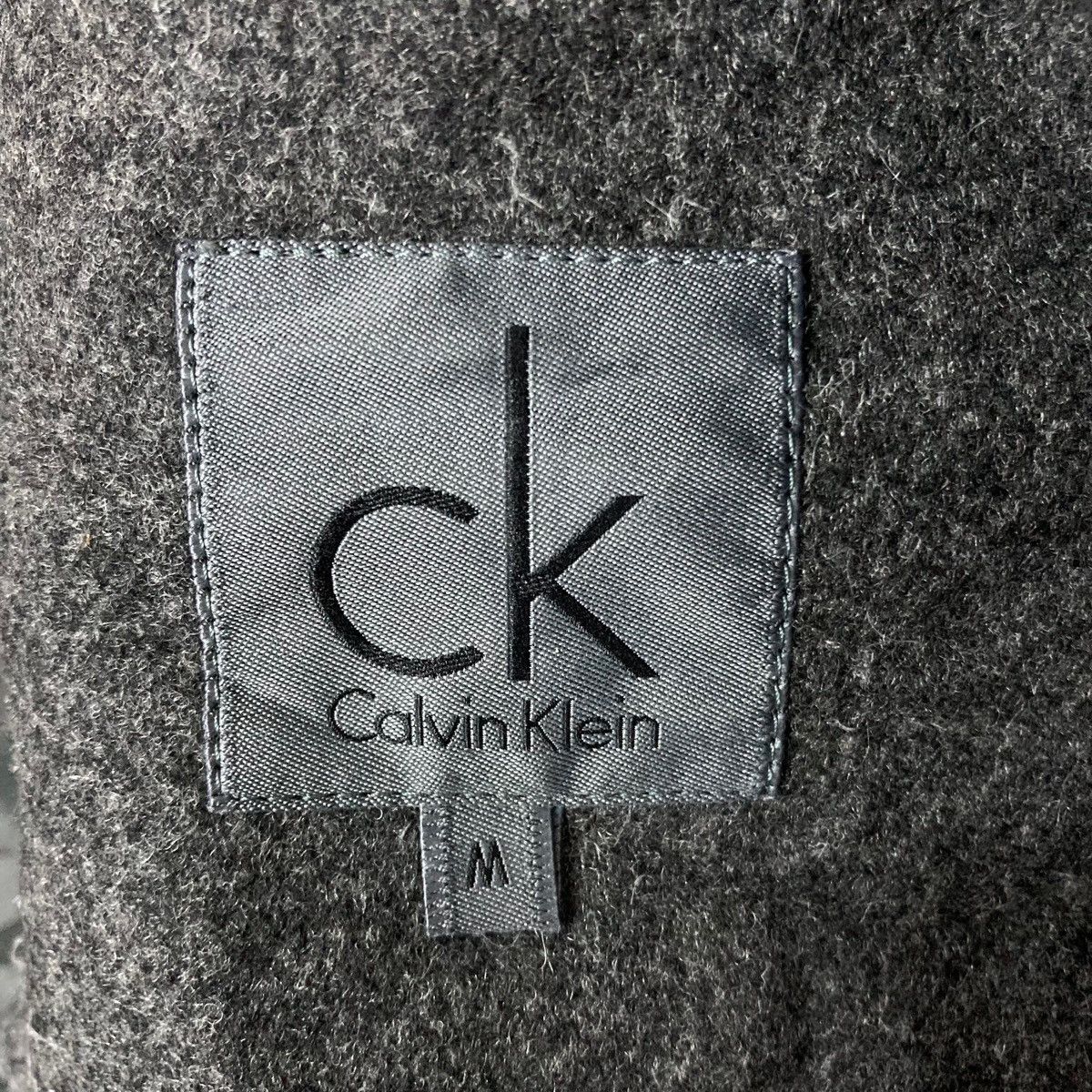 Calvin Klein Vintage Calvin Klein Hidden Zip and Snap Button Wool Jacket Size US M / EU 48-50 / 2 - 6 Thumbnail