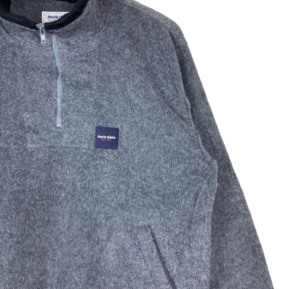 Vintage Vintage Marie Claire Quarter Zip Small Patched Logo Pullover Size US M / EU 48-50 / 2 - 3 Thumbnail