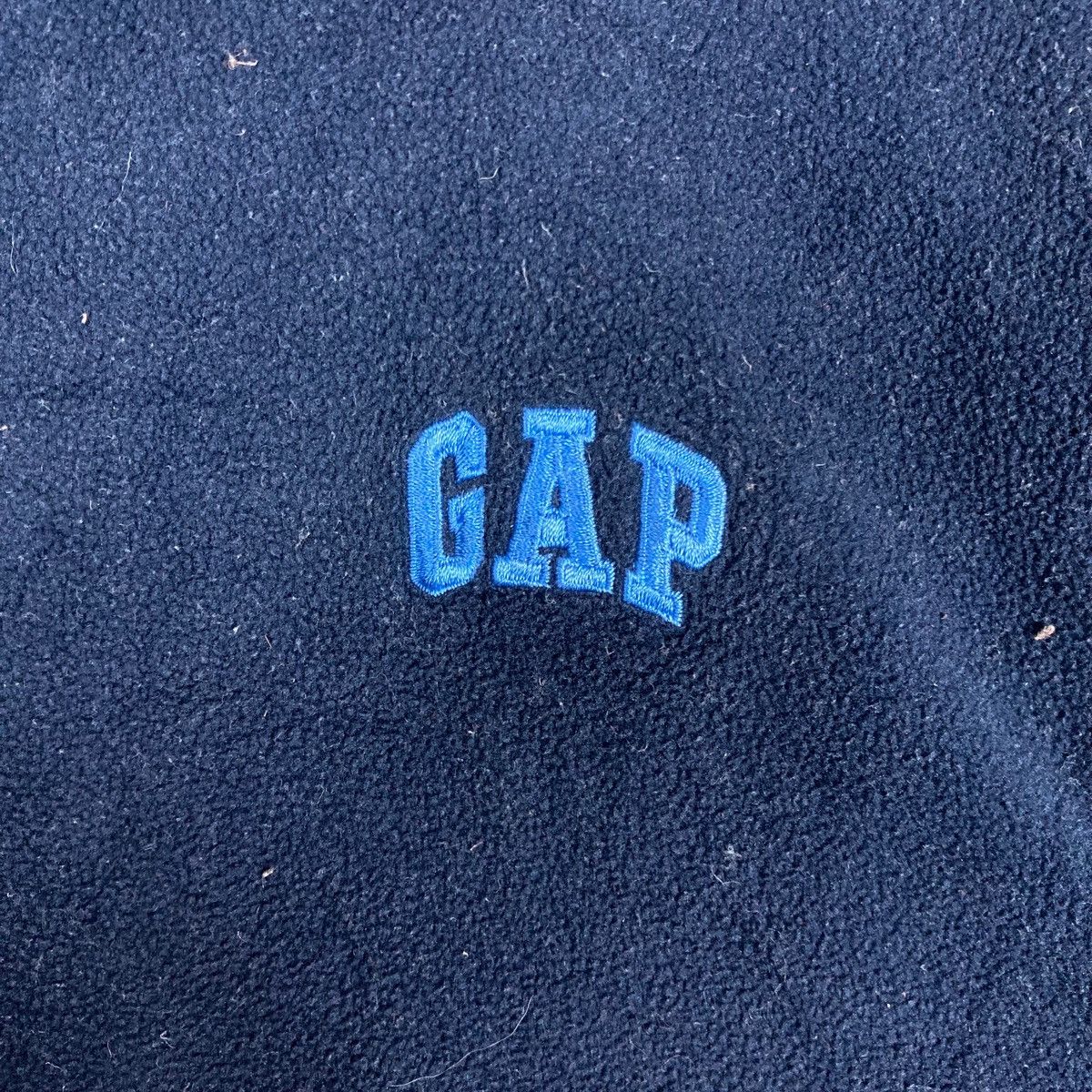 Gap Vintage GAP Small Logo Quarter Zip Pullover Jumper Sherpa Size US M / EU 48-50 / 2 - 4 Thumbnail