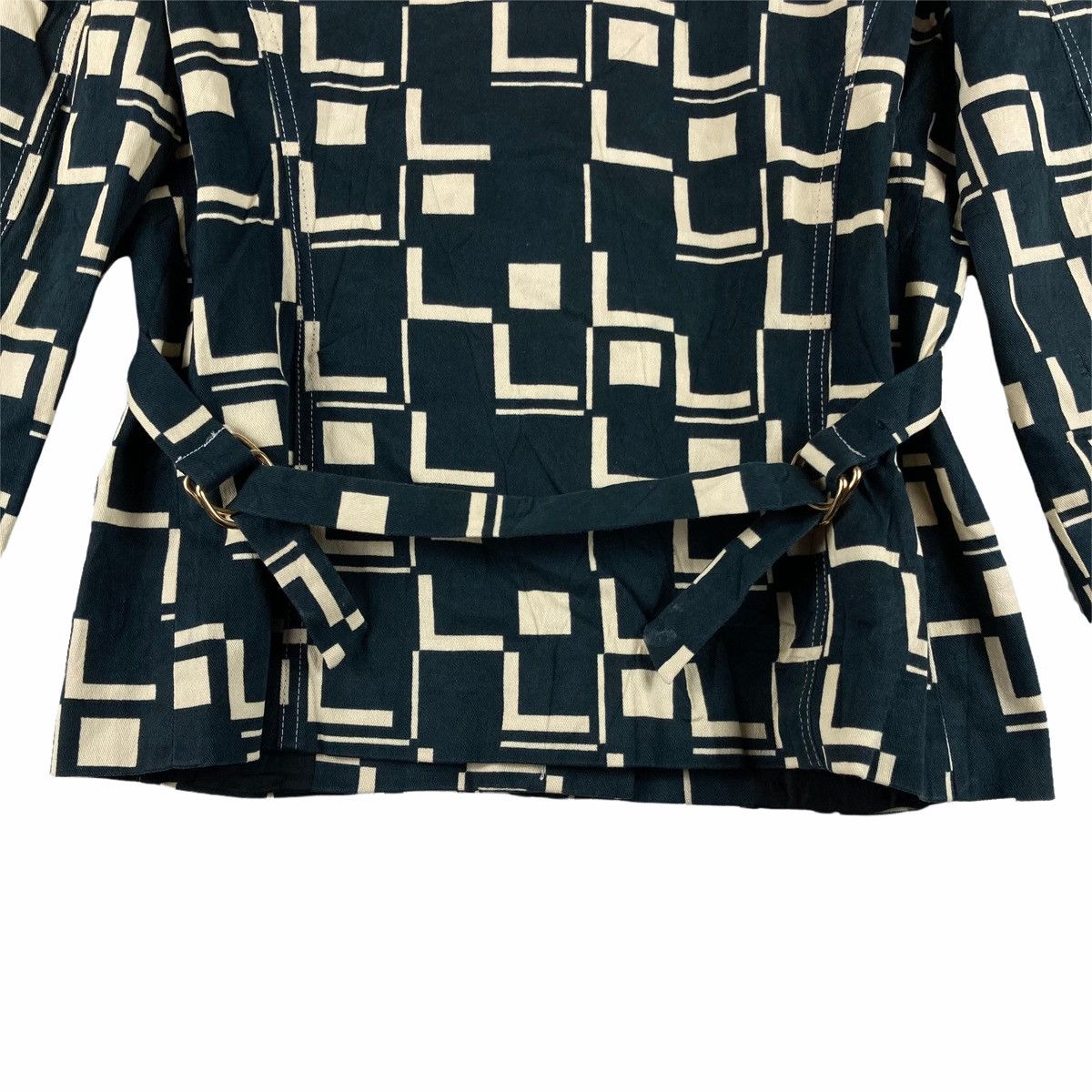 Other SCRUPOLI square design jumper pullover Size US S / EU 44-46 / 1 - 8 Thumbnail