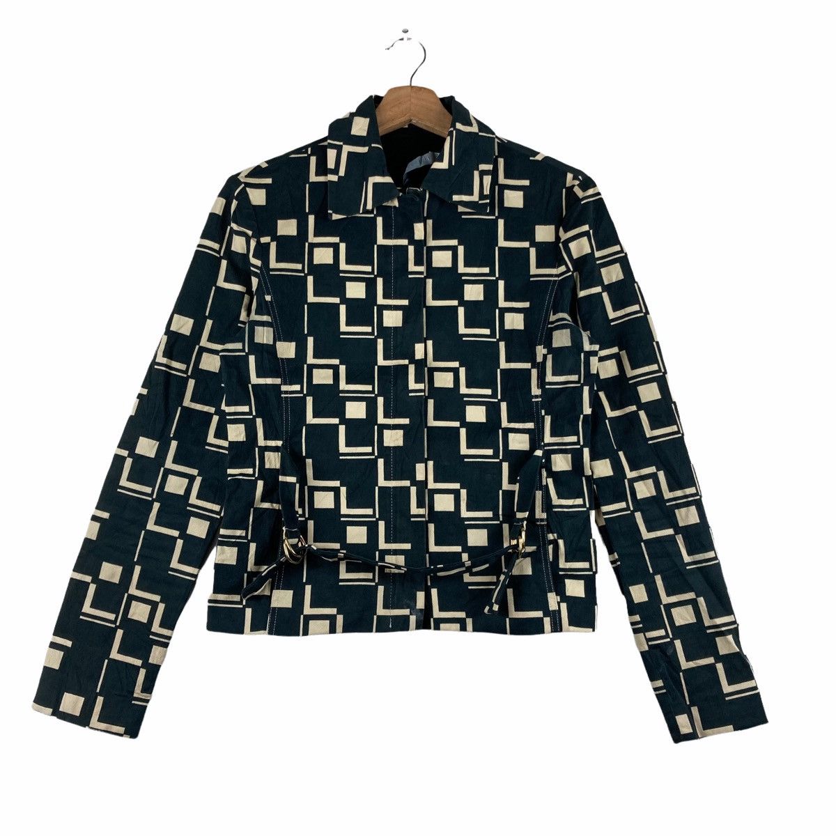 Other SCRUPOLI square design jumper pullover Size US S / EU 44-46 / 1 - 1 Thumbnail