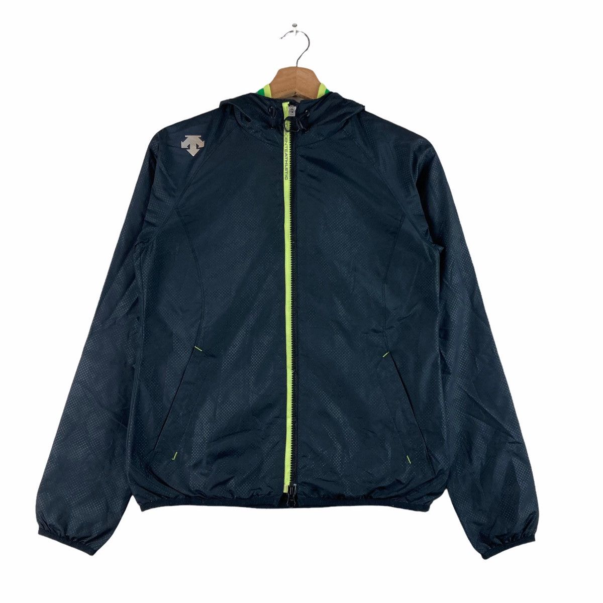 Descente Vintage JACKET DESCENTE zip up pullover jumper hoodie Size US M / EU 48-50 / 2 - 1 Thumbnail