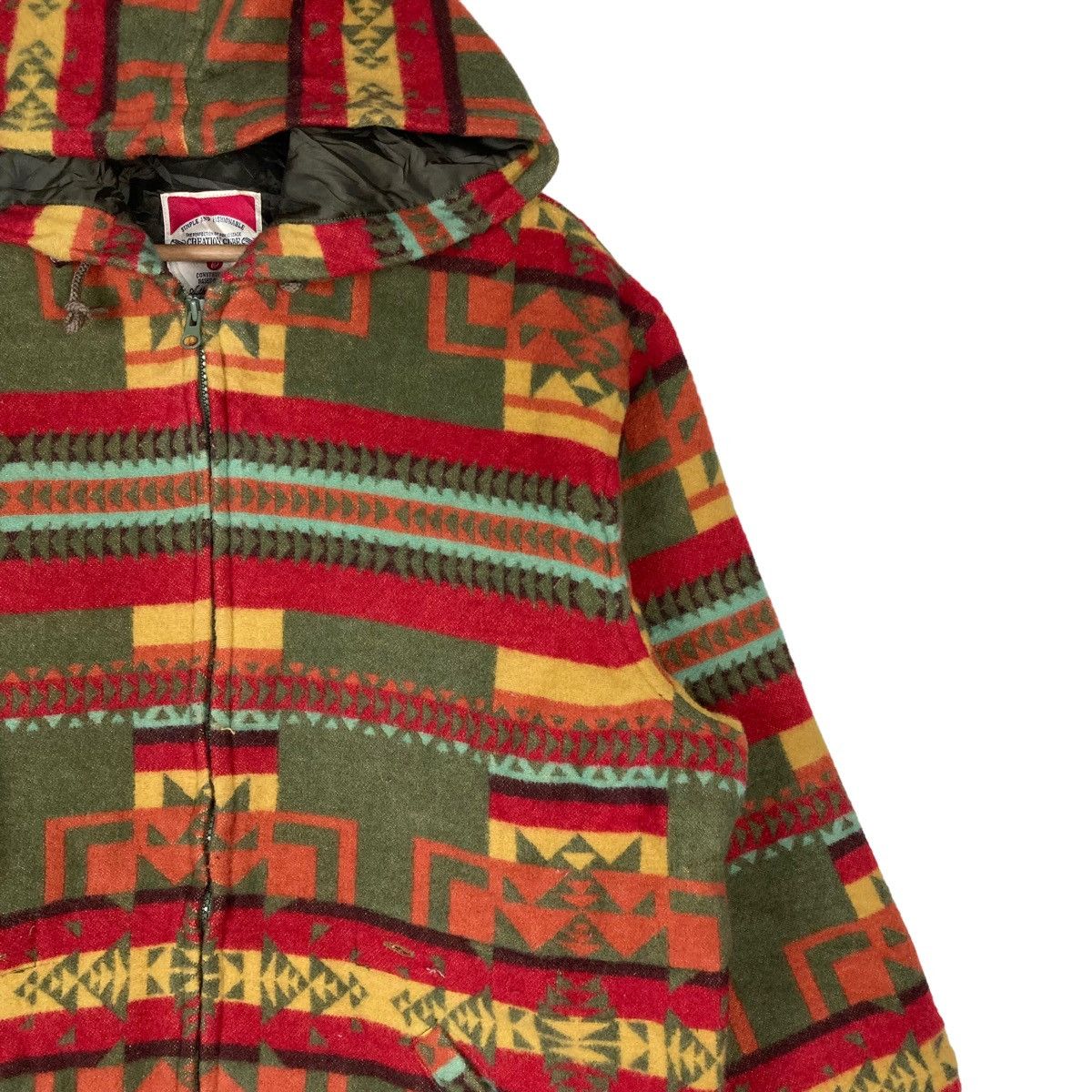 Vintage Vintage Creation Cube Navajo Design Pullover Jumper Hoodie Size US M / EU 48-50 / 2 - 3 Thumbnail