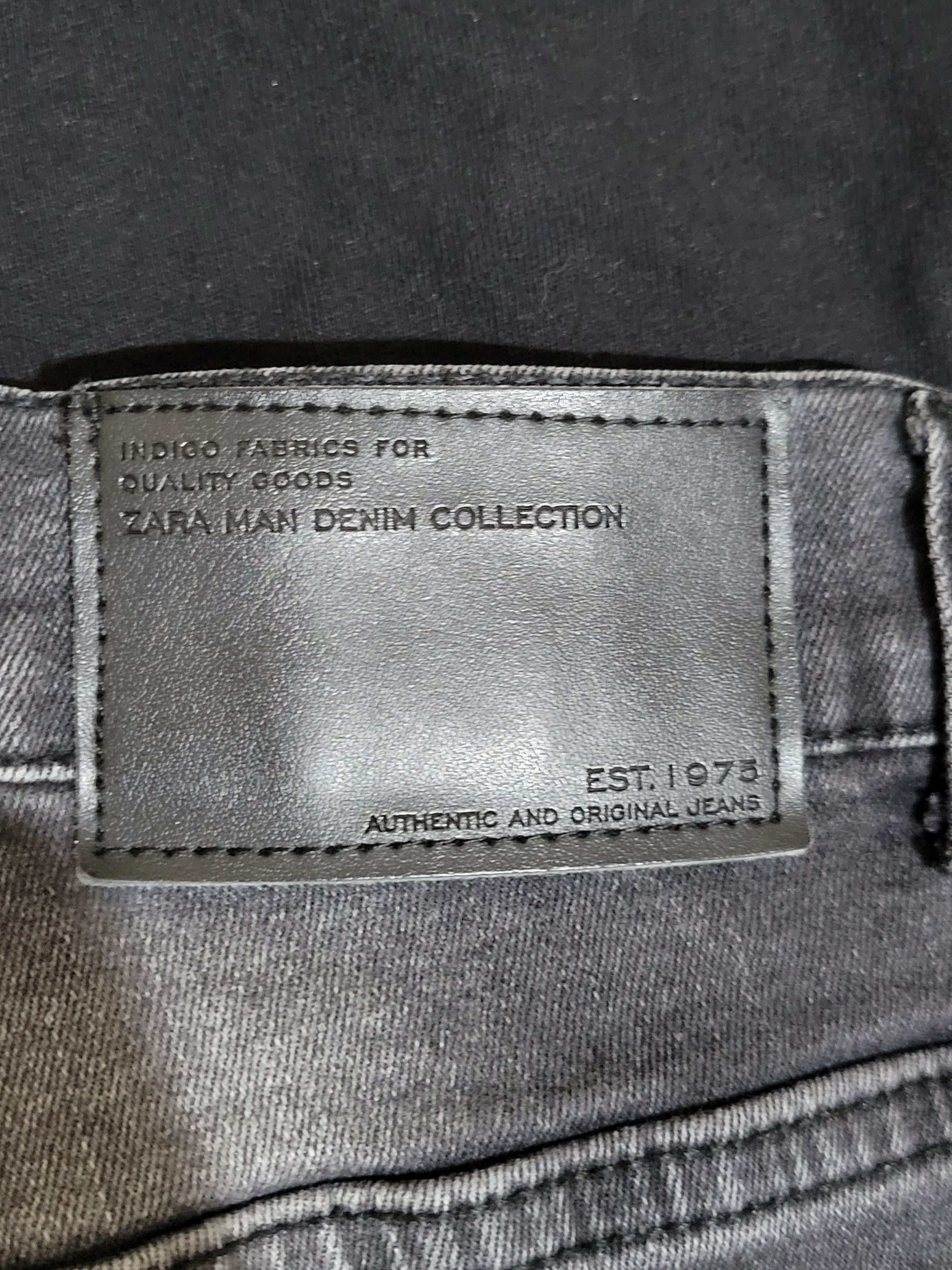 Zara 6 zipper Biker Denim Size US 30 / EU 46 - 7 Thumbnail