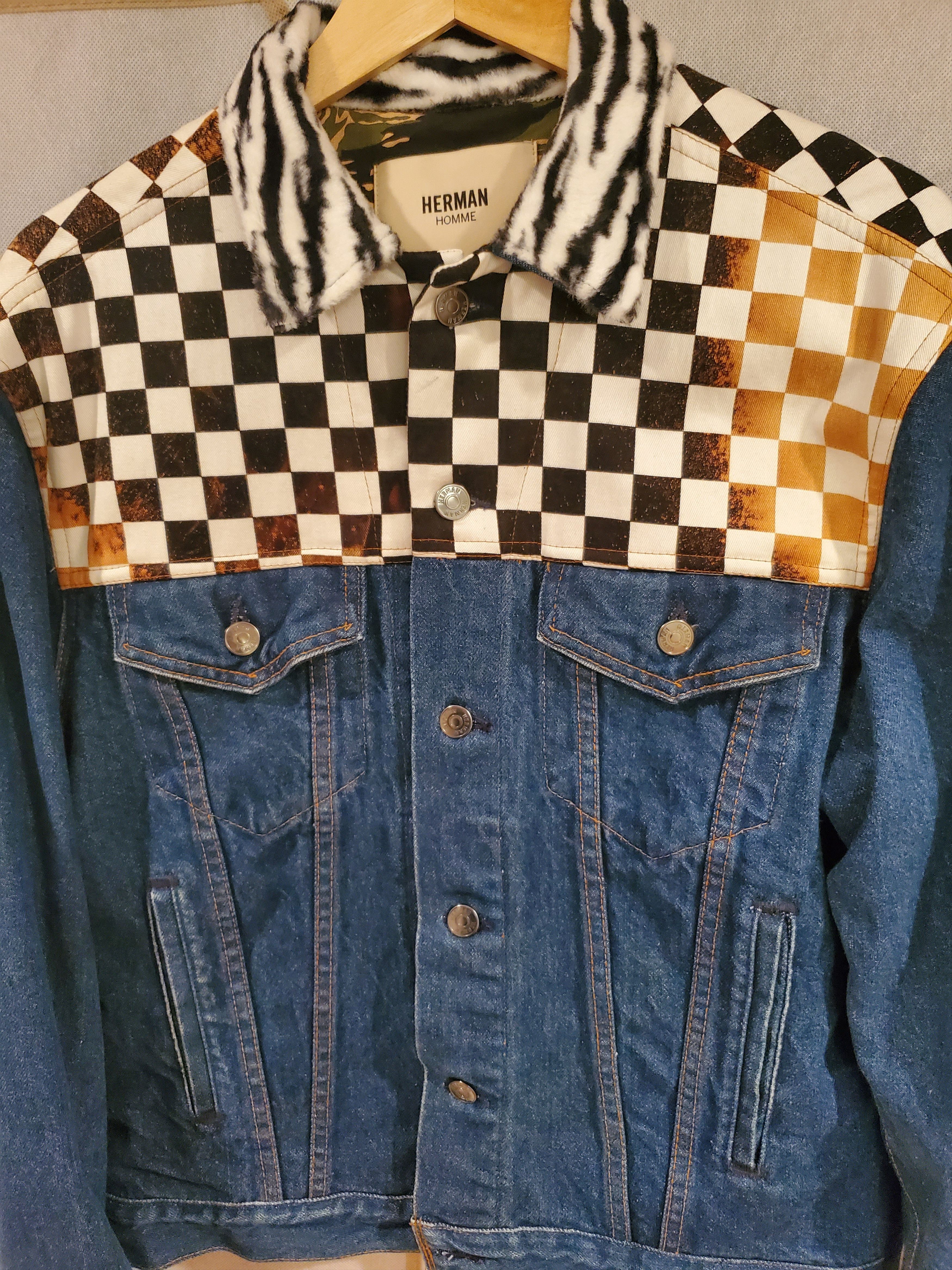 Herman Market Embroidery & Patchwork Denim Jacket Size US M / EU 48-50 / 2 - 4 Thumbnail