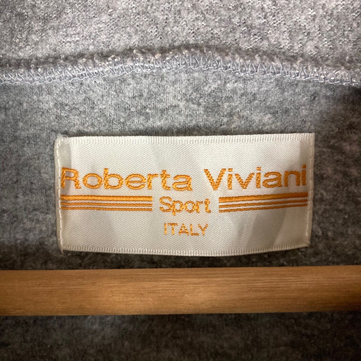 Vintage Vintage Roberta Viviani Spell Out Turtleneck Pullover Jumper Size US M / EU 48-50 / 2 - 6 Thumbnail