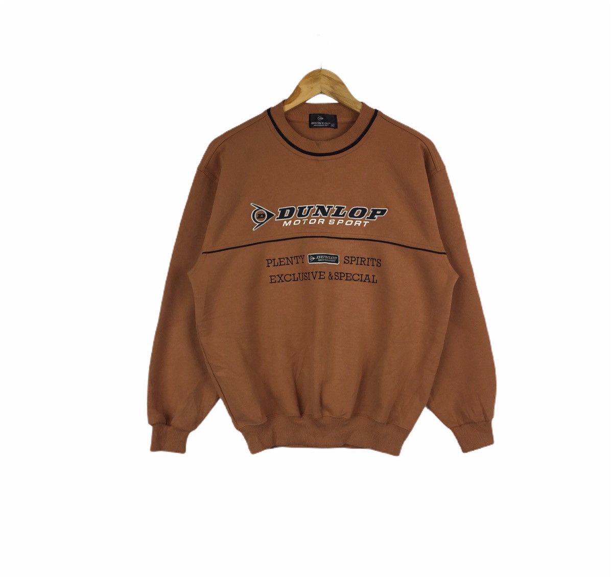 Dunlop Dunlop motorsport Sweatshirt Casual Jumper Pullover Size US M / EU 48-50 / 2 - 1 Thumbnail
