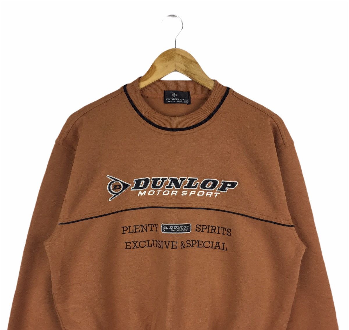 Dunlop Dunlop motorsport Sweatshirt Casual Jumper Pullover Size US M / EU 48-50 / 2 - 2 Thumbnail