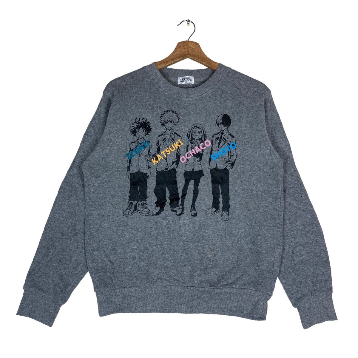 Japanese Anime My Hero Academia Pullover Jumper Sweatshirt