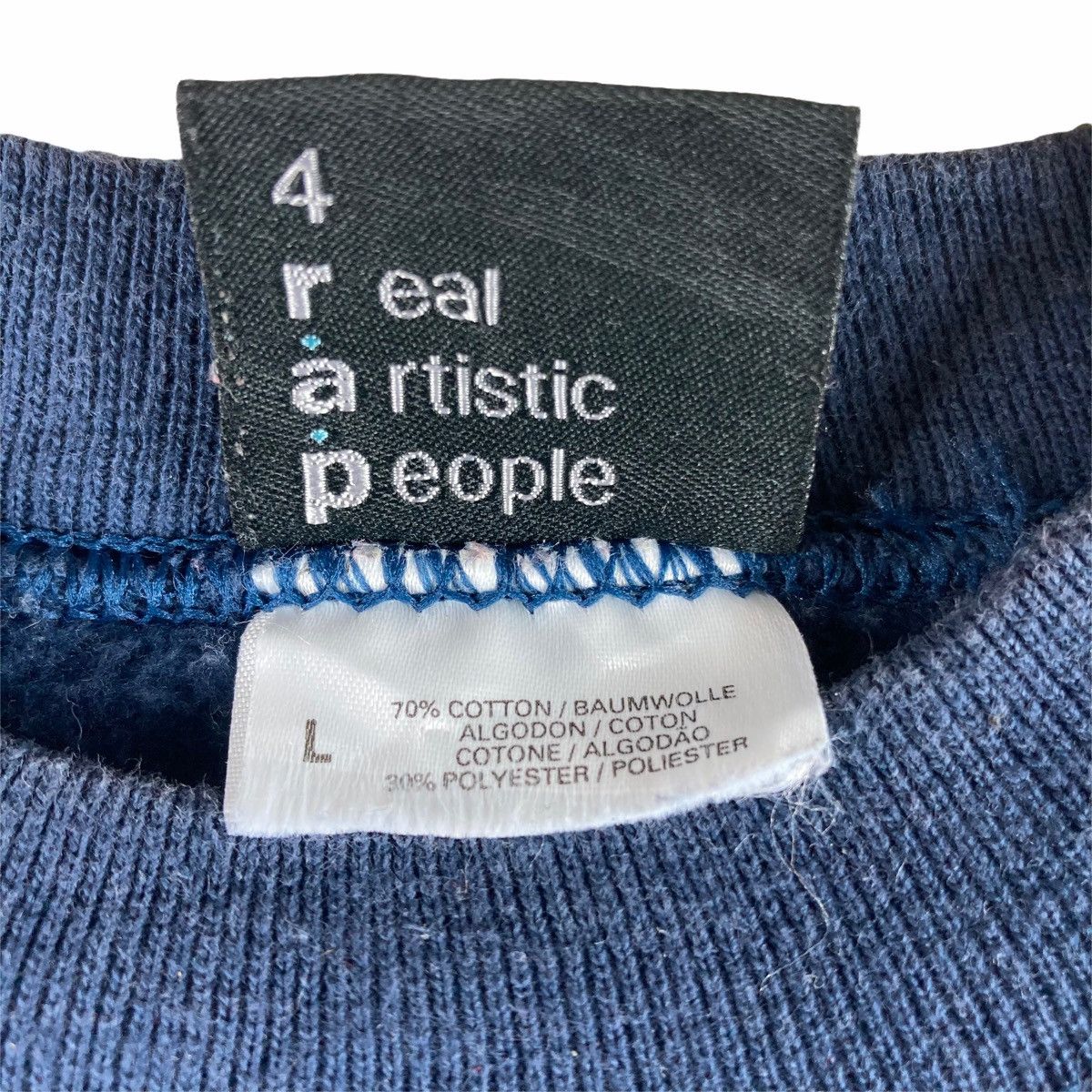 Vintage Vintage SWEATSHIRT R.A.P LONDON pullover jumper Size US L / EU 52-54 / 3 - 4 Thumbnail